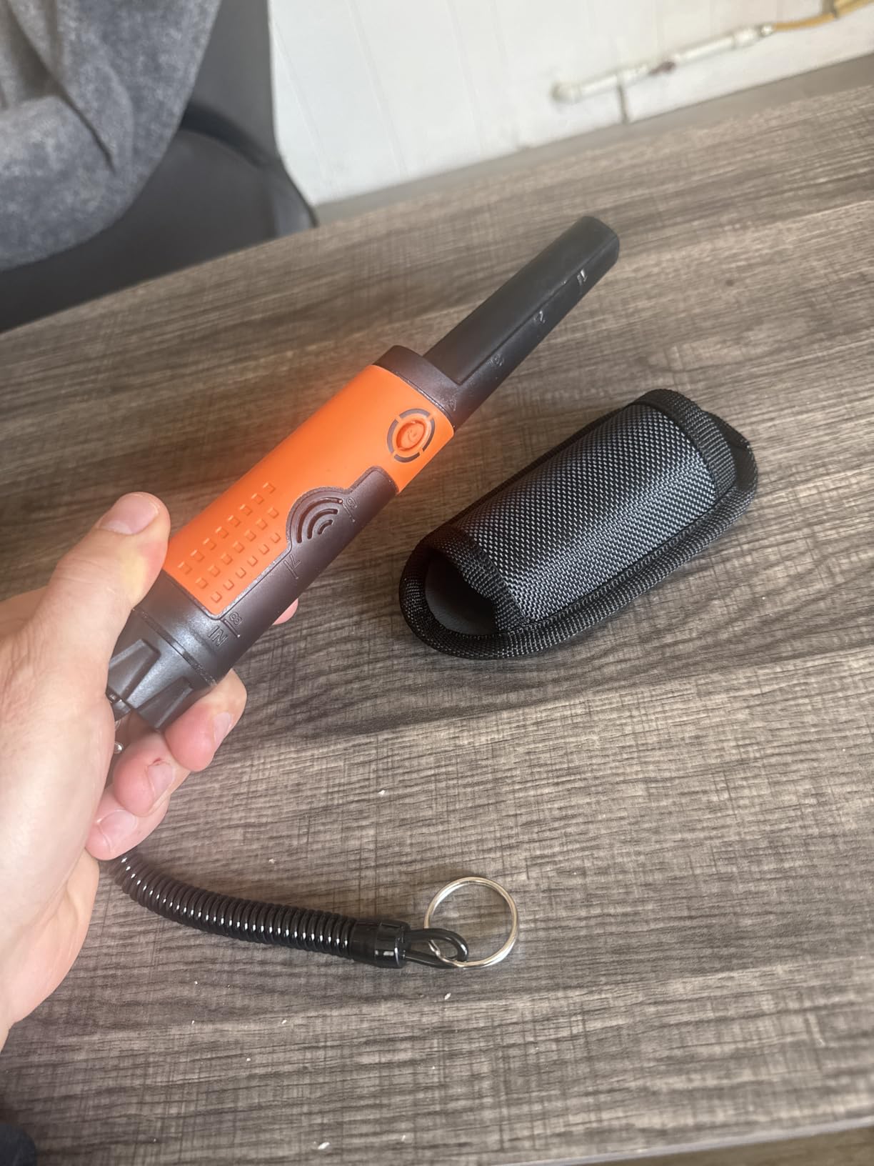 SUNPOW Metal Detector Pinpointer for Adults & Kids - Waterproof Handheld Pin Pointer Wand - High Sensitivity 360° Detection - Easy to Use 2 Alert Modes - Treasure Pinpointing Finder Probe - OTMD12 customer photo 1