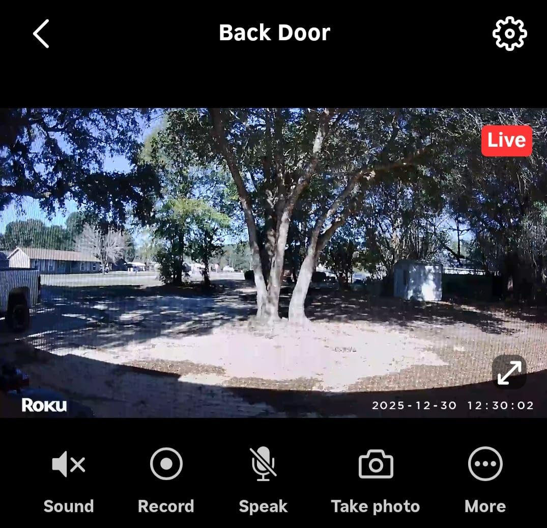 Roku Smart Home Wireless Video Doorbell & Chime - 1440p HD Night Vision Ultrawide View Doorbell Camera with Motion & Sound Detection, Works with Alexa & Google - 90-Day Subscription Included customer photo 2
