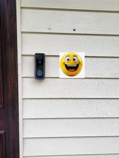 BOIFUN Video Doorbell Camera Wireless - No Subscription Required, 2K HD, 166° Wide View, HDR Night Vision, Motion Alerts, Two-Way Audio & Battery Video Doorbell with Chime, 2.4 GHz Wi-Fi Only customer photo 2