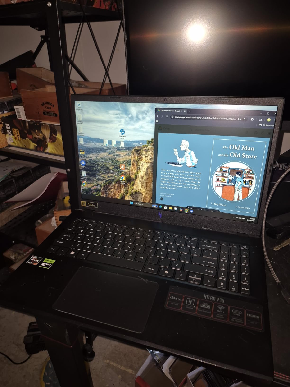 Acer Nitro 14 Gaming Laptop | AMD Ryzen 7 8845HS Octa-Core AI Capable Processor | NVIDIA GeForce RTX 4060 Laptop GPU | 14.5