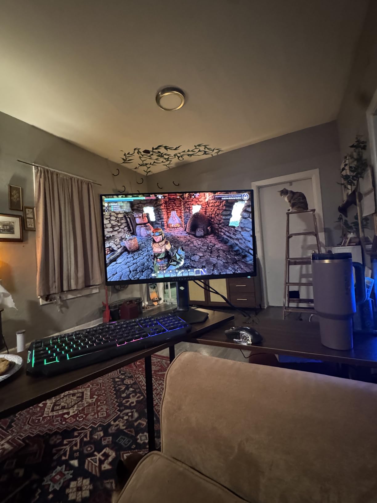 Alienware AW2725DF OLED Gaming Monitor - 26.7-inch Quantom-Dot WQHD (2560x1440) 360Hz 0.03Ms Display, AMD FreeSync Premium Pro, HDMI/DP/USB 3.2 Gen1, Height/Tilt/Swivel/Pivot Adjustability - Black customer photo 1