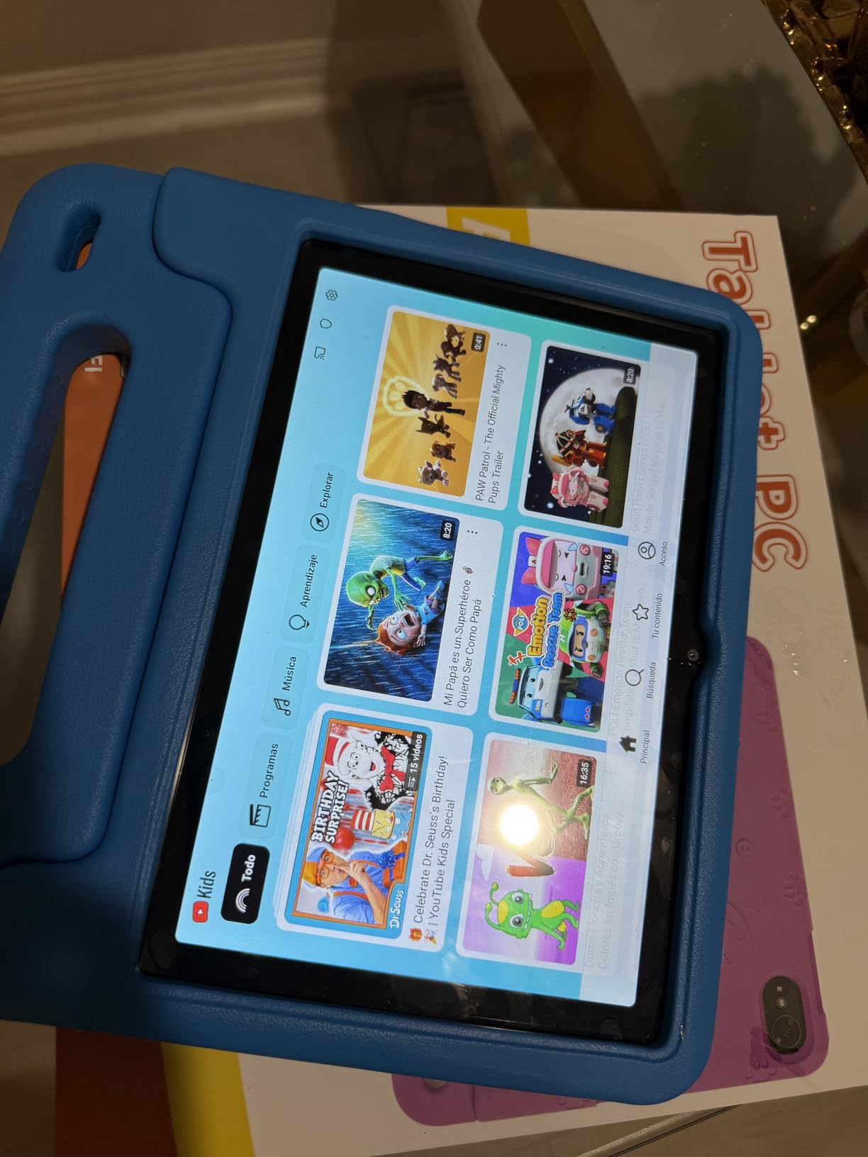 2026 Upgraded Android 15 Tablet, 10inch Kids Tablet, Octa-core CPU, 10GB+64GB+1TB Expand Tablets for Kids with Kids Space, Parental Control, 6000mAh Big Battery,Touchscreen Tableta,Pink customer photo 1