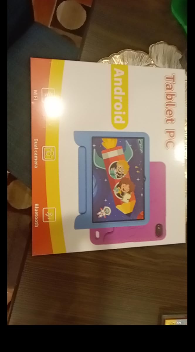 2026 Upgraded Android 15 Tablet, 10inch Kids Tablet, Octa-core CPU, 10GB+64GB+1TB Expand Tablets for Kids with Kids Space, Parental Control, 6000mAh Big Battery,Touchscreen Tableta,Pink customer photo 2
