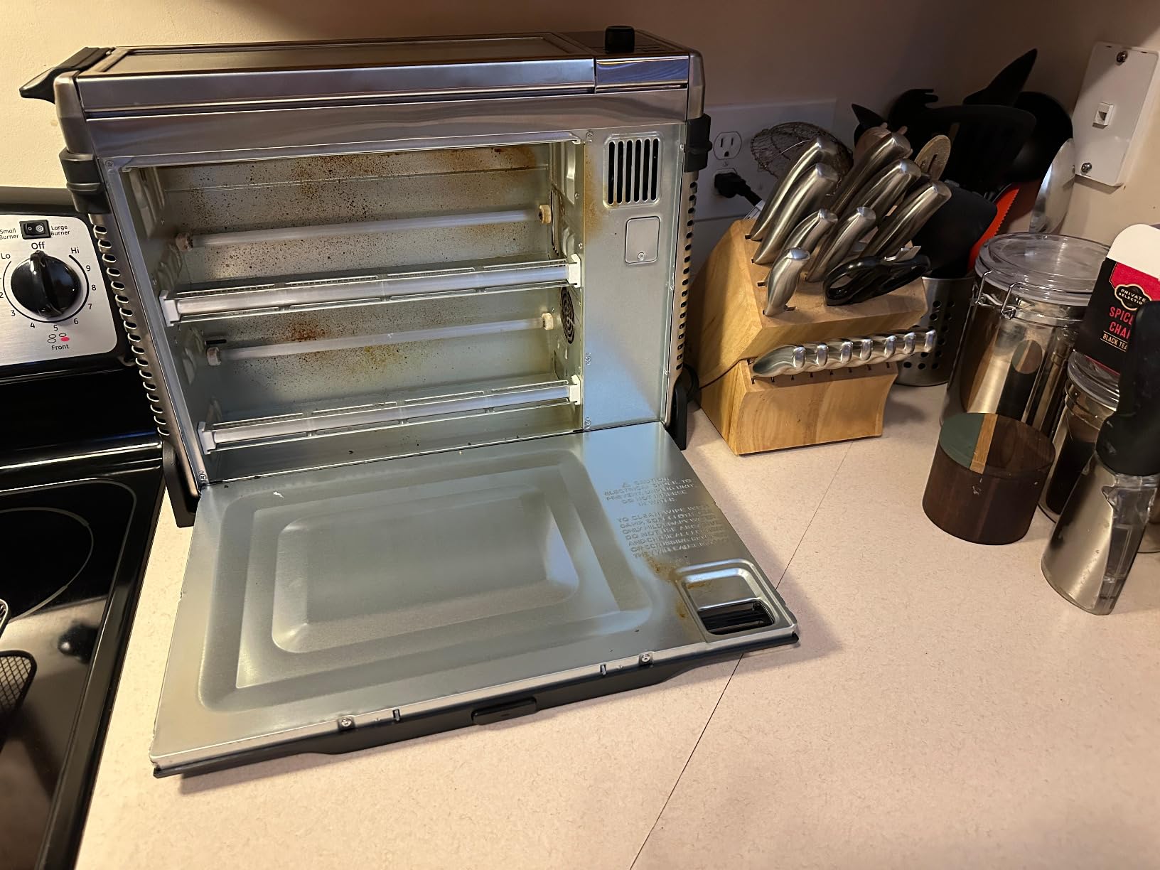 Ninja Air Fryer Toaster Oven Combo | 8-in-1 Functionality | Flip Up & Away for Storage Space | Air Fry Basket, Sheet Pan, Wire Rack & Removable Crumb Tray |1800 Watt | Stainless Steel | SP151 customer photo 1