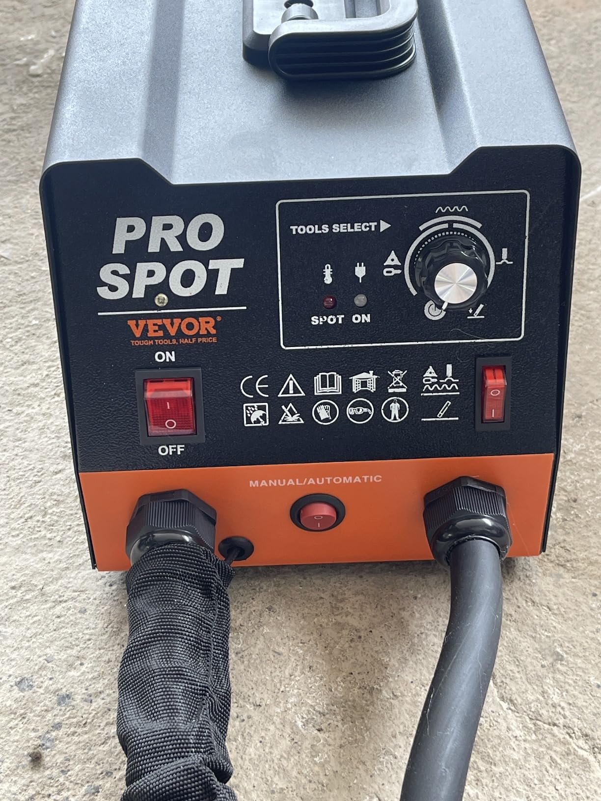 VEVOR Stud Welder Dent Repair Kit, 3KW Spot Welder Dent Puller with 6 Welding Modes, Auto Body Spot Welding Dent Puller Machine & 16 Types of Welding Accessories for Car, Truck, Motorcycle Dent Repair customer photo 2