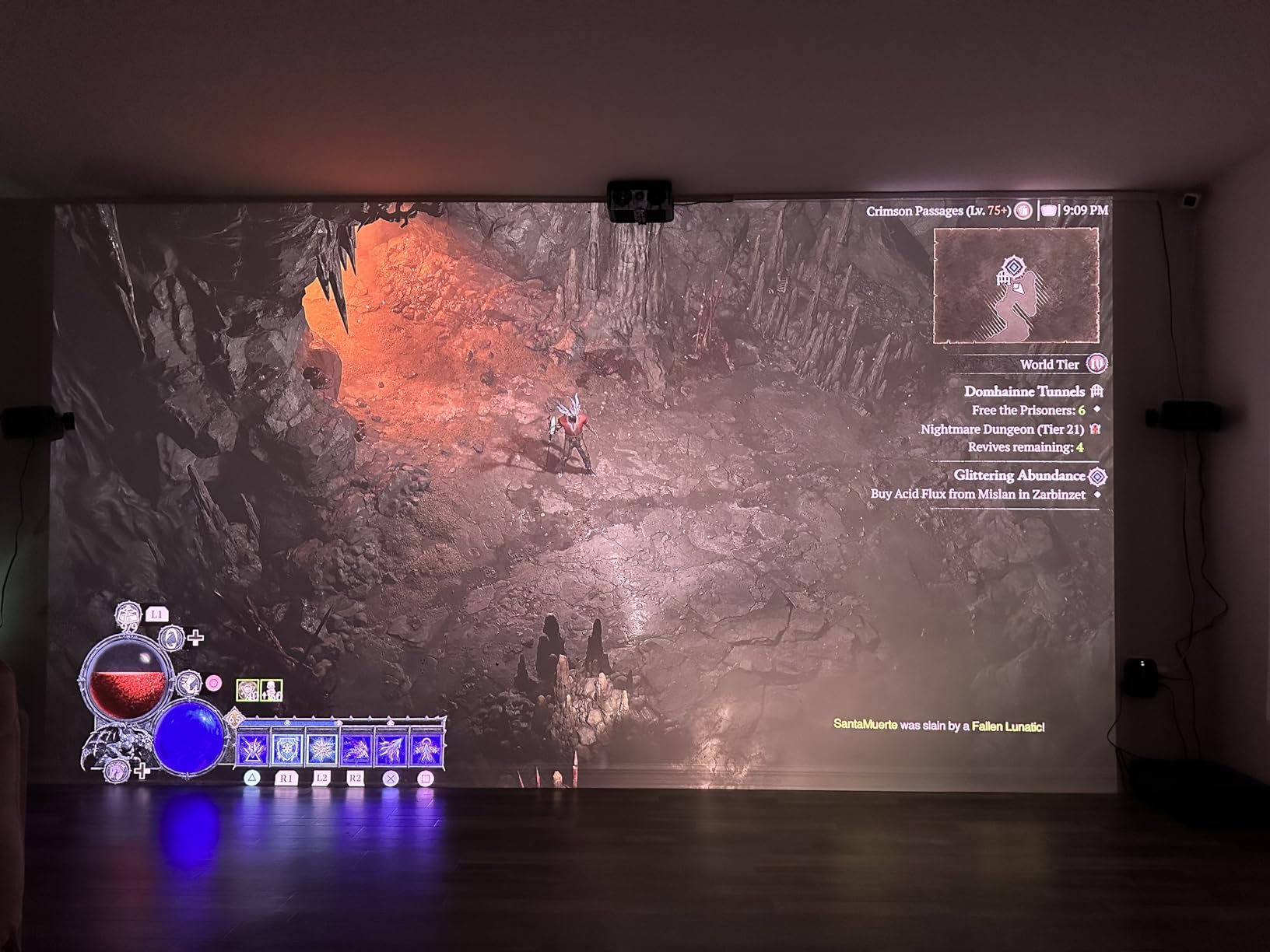 JMGO N1S Ultra 4K Triple Laser Projector with WiFi and Bluetooth, 2800 ISO Lumens, Google TV, 360° Sensorless Picture Correction, 300