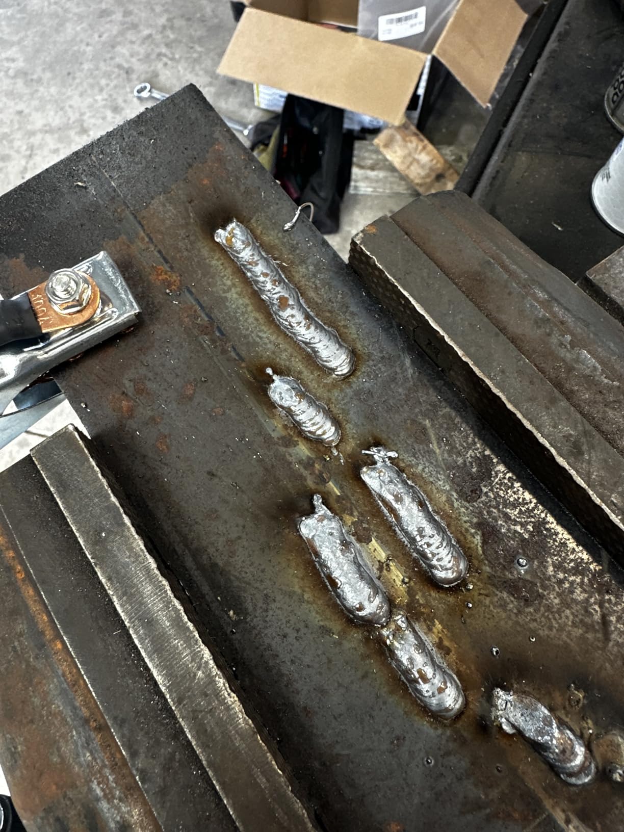 250A MIG Welder,6 in 1 Gas MIG/Gasless Flux Core/Stick/Lift TIG/Spot Welding/Spool Gun Compatible Aluminum Welding Machine Large LED Display 110V/220V Multi Process Welder customer photo 1