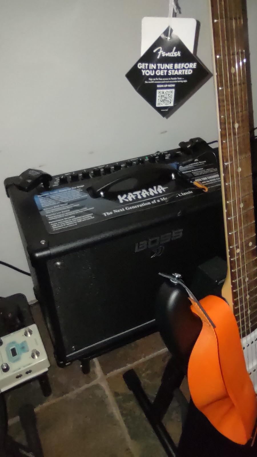 BOSS Katana-50 Gen 3 Guitar Amplifier | Compact 50-Watt Combo Amp | Custom 12-Inch Speaker | Evolved Tube Logic Sound | 12 Amp Characters | Onboard BOSS Effects customer photo 2