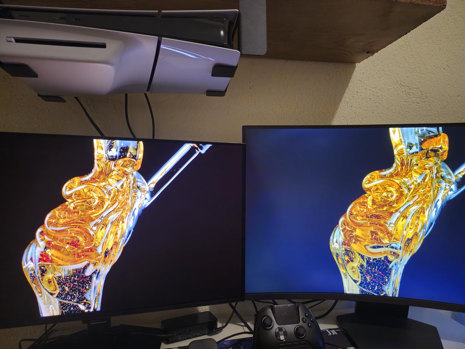 LG 27GS60QC-B Ultragear Curved Gaming Monitor 27-Inch QHD (2560x1440) 180Hz 1ms 1000R AMD FreeSync HDR10 HDMIx2 DisplayPort Borderless Design Black Stabilizer DAS Crosshair FPS Counter customer photo 1