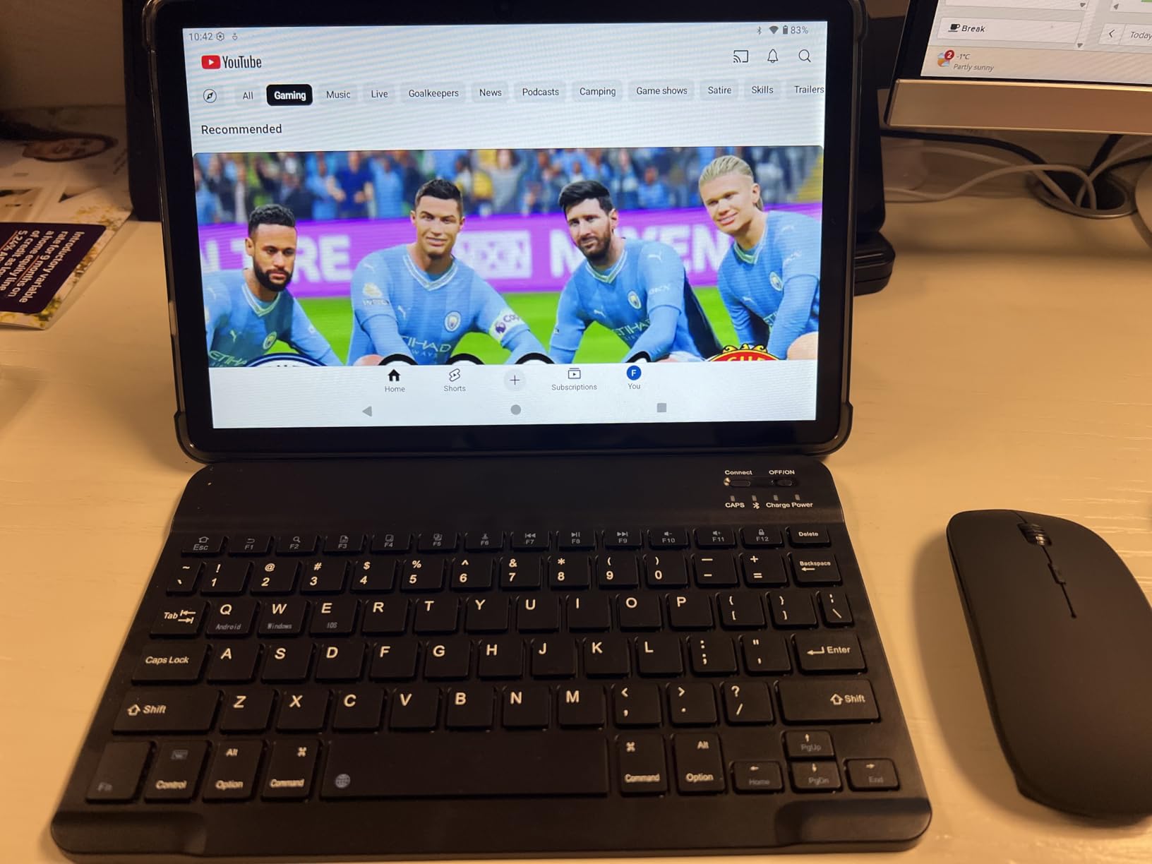 Android 16 Tablet, 11 Inch Tablets with Octa Core Processor, 28GB RAM 128GB ROM 1TB Expand, Widevine L1, 8000mAh Battery, 2.4/5Ghz Dual WiFi/GPS/FM, 5/8MP Cameras, Case Included, Blue customer photo 2