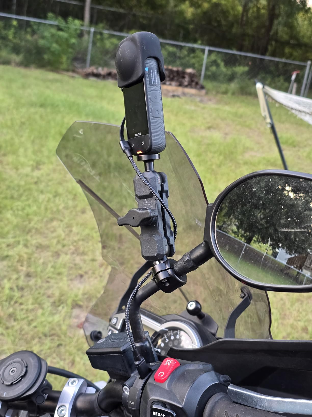 EXTRACTME Motorcycle Phone Charger, Ultra-Narrow Dual USB Type C 30W PD & Quick Charge 3.0 Motorcycle USB Charger, Waterproof Motorcycle USB Port for Phone, Tablet, GPS (Only 0.51 in Wide), Black customer photo 2