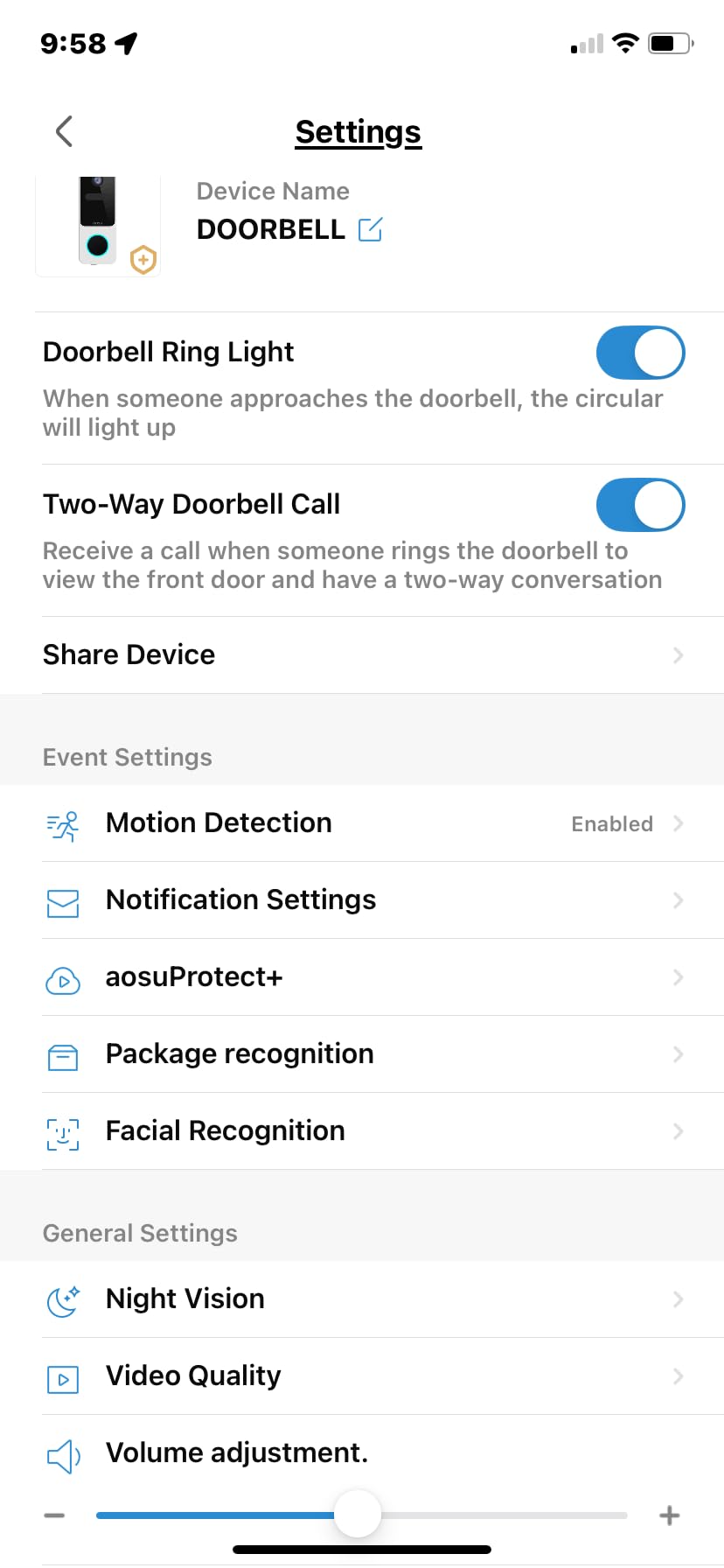 aosu Doorbell Camera Wireless- Head-to-Toe View, 2.4GHz WiFi Video Doorbell with Chime, Support Local Storage, Smart Human Detection, Works with Alexa & Google Assistant customer photo 2