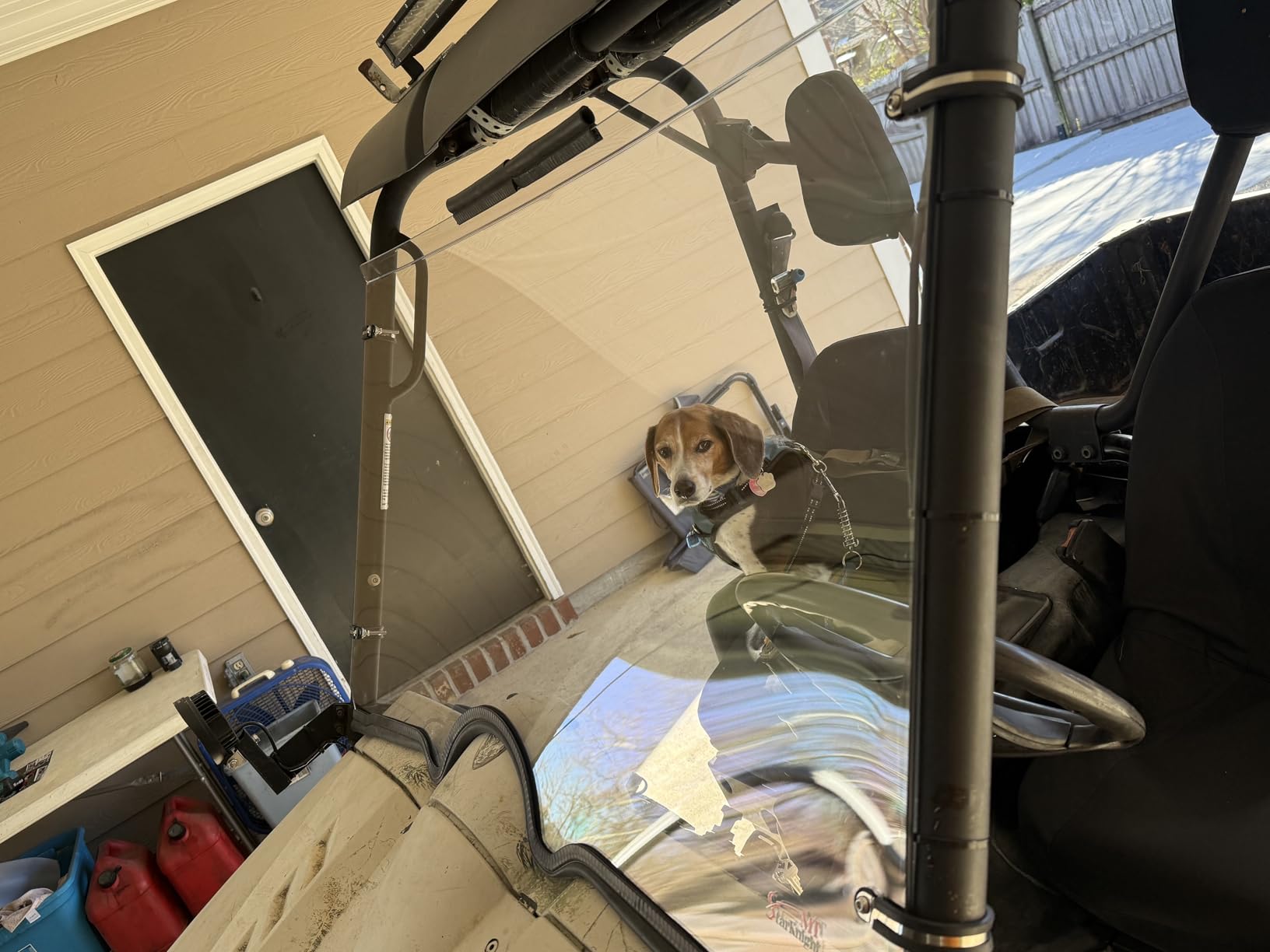 StarknightMT Front Rhino Windshield Scratch Resistant PC Full Windshield Compatible With 2006-2008 Rhino 450 | 2004-2007 Rhino 660 | 2008-2013 Rhino 700 - Heavy Duty Clear customer photo 2