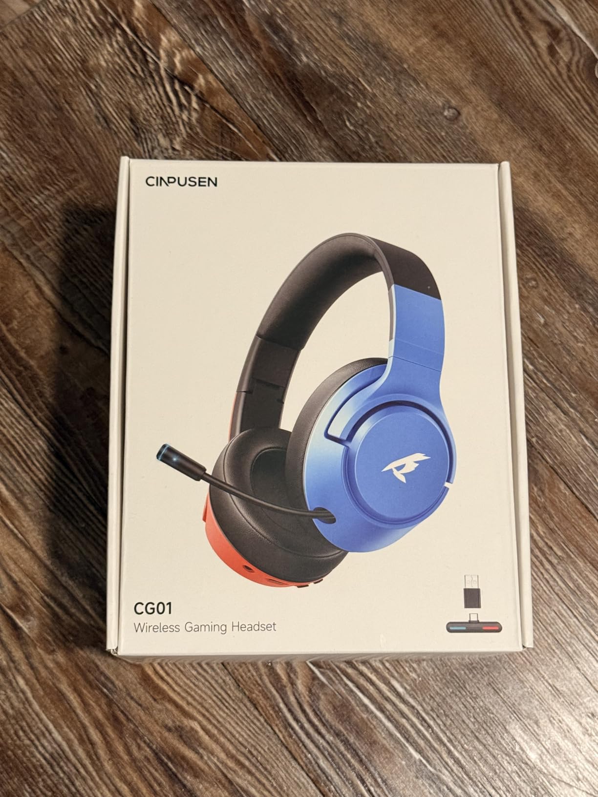 CG-01 2.4Ghz Wireless Gaming Headset for Nintendo Switch丨OLED丨Lite, Bluetooth 5.4 Gaming Headphones with Noise Cancelling Microphone, 40Hr Battery, USB & Type-C Connector for PS5, PS4, PC, Laptop, Mac customer photo 1