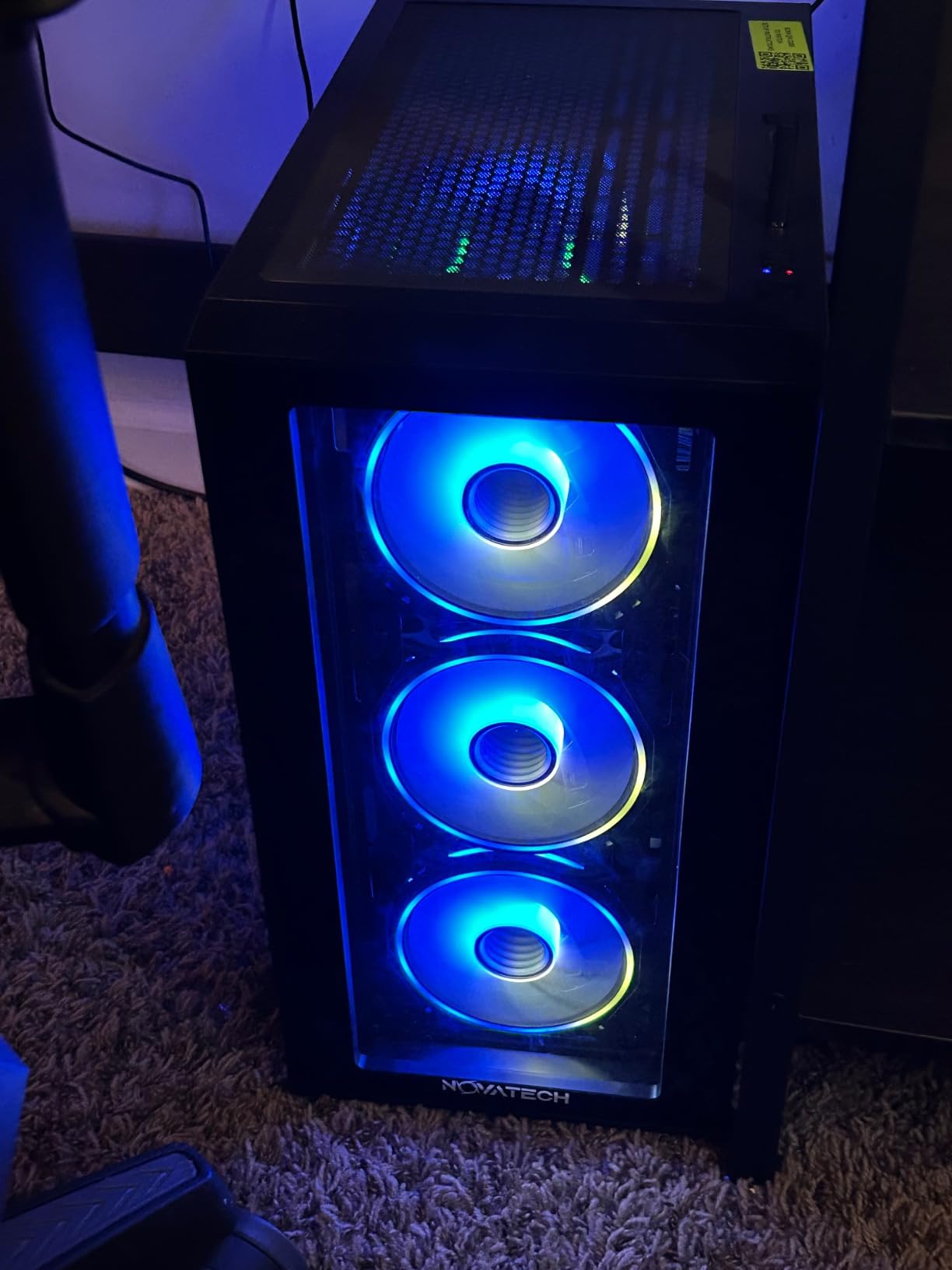 NOVATECH Phantom 2.0 - Prebuilt Gaming PC Desktop Computer - RX580 - Intel Xeon i7 3.5GHz - 16GB RAM - 512GB M.2 SSD, Win 11 Pro - Gaming Computer Tower - Pre Built PC Gameing - 1 Year Warranty customer photo 1