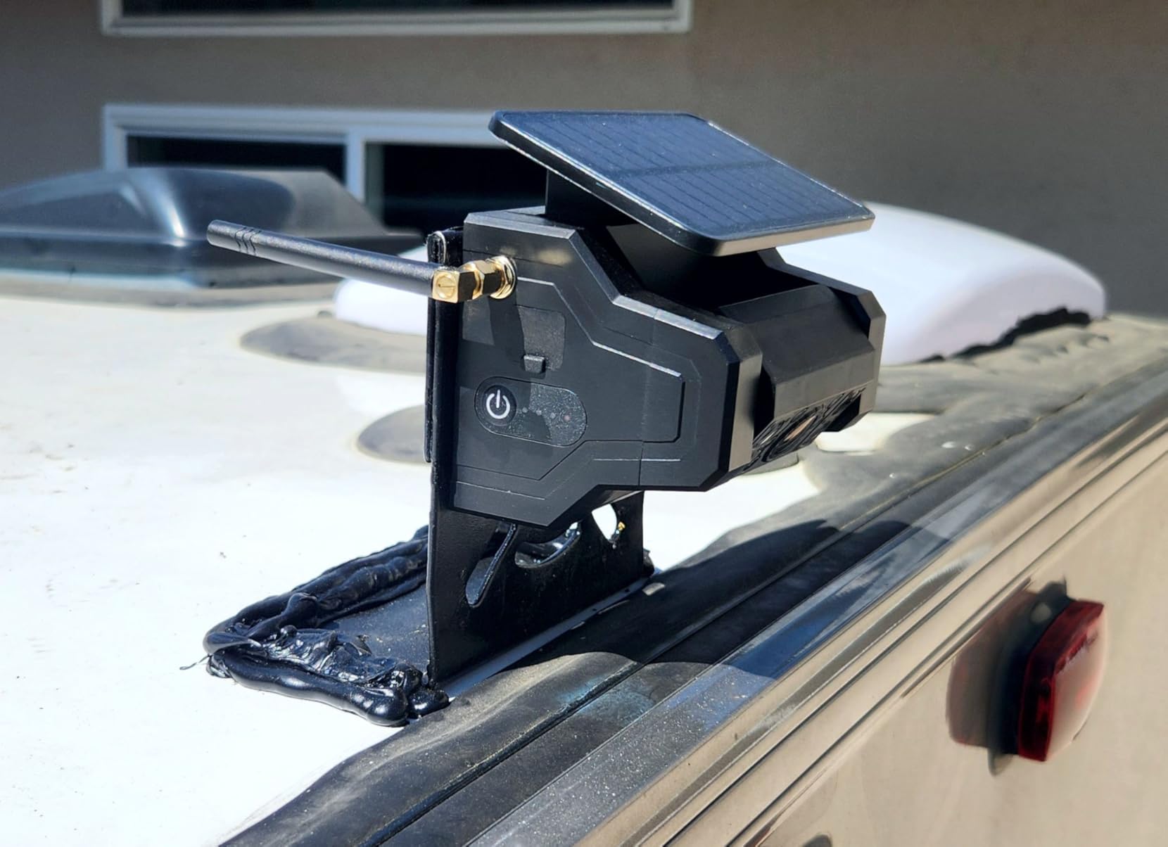 RV Backup Camera with Solar Magnetic: Long Distance No Signal Delay, 7 Inch Touch Key Monitor with Recording, HD 1080P Wireless Backup Camera for Trailer, 5th Wheel, Camper customer photo 2