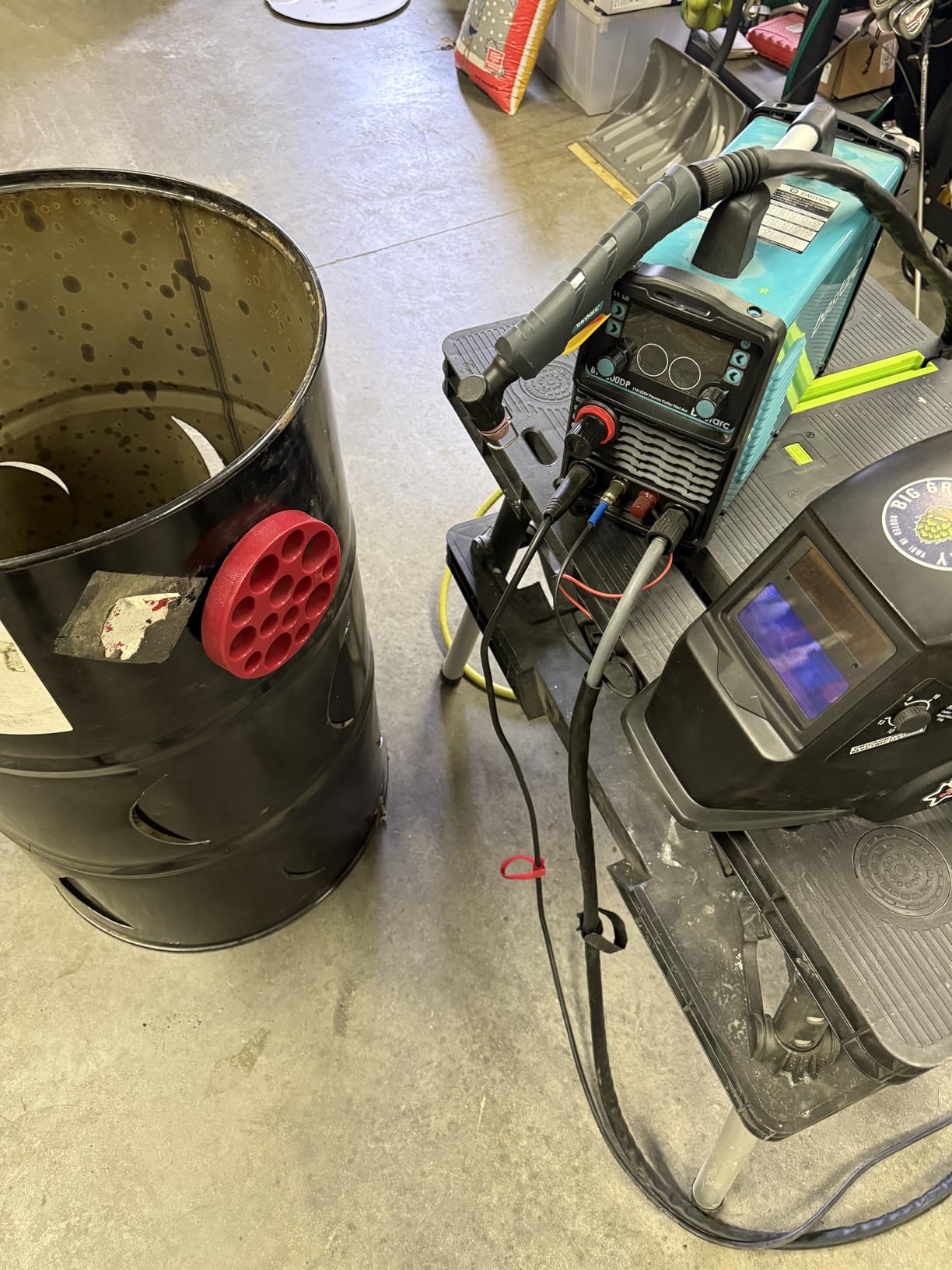 bestarc Pilot Arc Plasma Cutter, [Large LED Display][Air Sensor] 50A Plasma Cutter Machine 110/220V Dual Voltage, 1/2 Inch Clean Cut 4/5 Inch Max Cut, Post Flow Mesh, 2T/4T for Beginners DIY customer photo 2