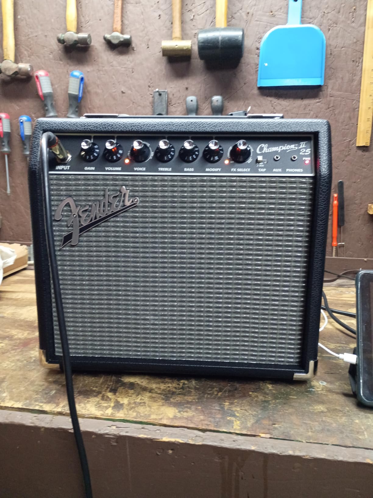 Fender Champion II 50 Guitar Amp, 50 Watts, with 2-Year Warranty, Features 12 Built-In Effects Models customer photo 1
