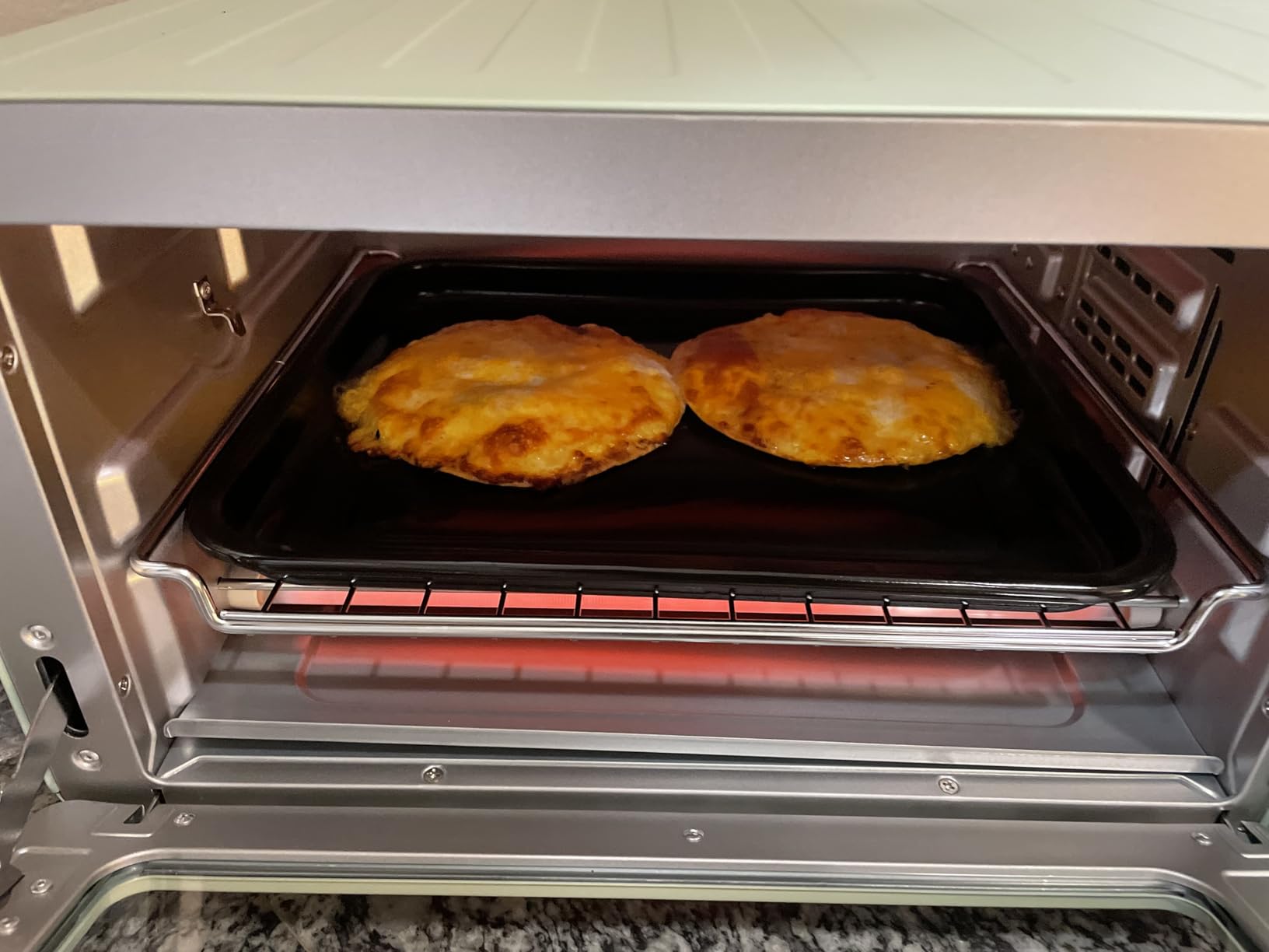 Nuwave Bravo Pro Smart 21QT Toaster Oven Air Fryer Combo, Convection Oven Countertop, 10 functions all in 1, with even & quick crisp technology, 50-450°F, 1800W, Stainless Steel customer photo 2