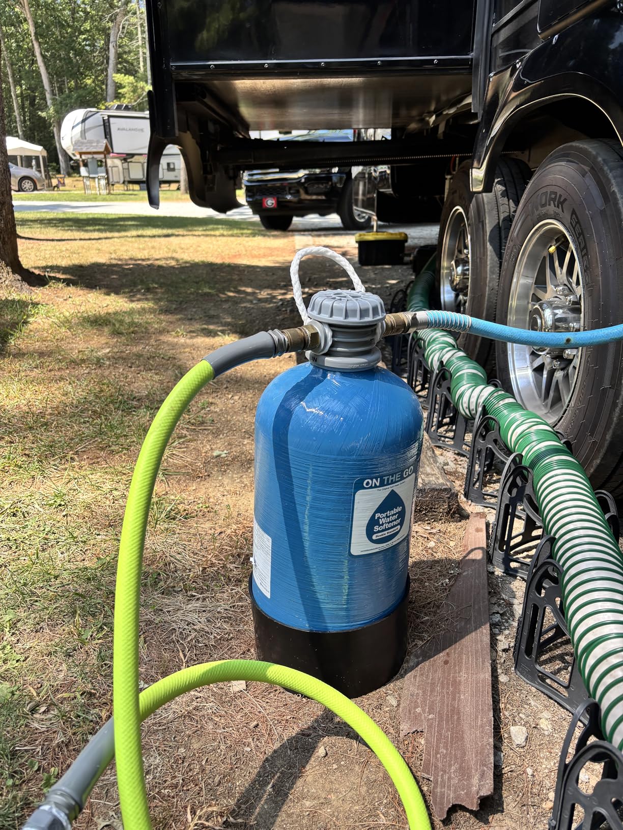 GoBluTech AR3, RV Water Filter System, 0.2 Micron Filter for Campers with Compact 5-inch Filters, 3 Stage Premium Filtration System, for RVs, Vans, and Boats - US Veteran Owned customer photo 2