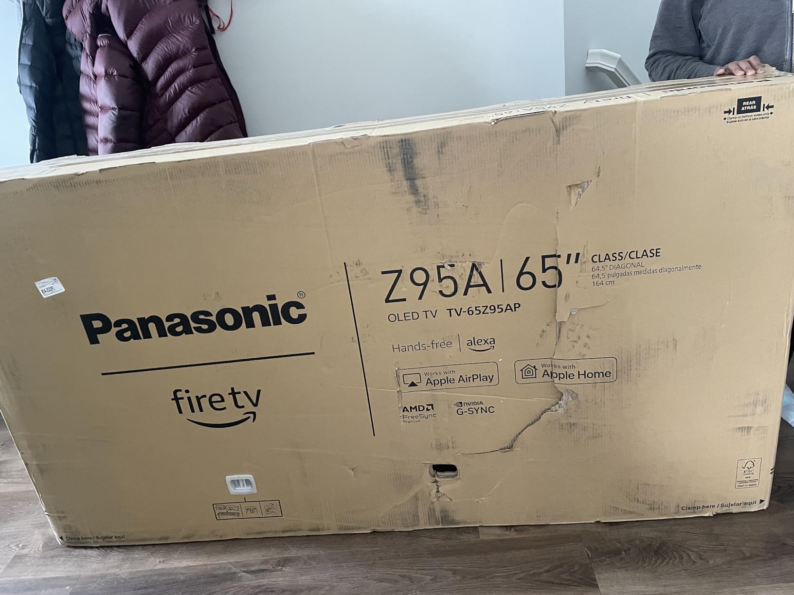 Panasonic Z95 Series (2024 Model) 65-inch OLED 4K Ultra HD Smart Fire TV, Dolby Vision IQ, HDR10+ Adaptive, 144Hz Refresh Rate and Hands-Free Alexa - 65Z95AP customer photo 1