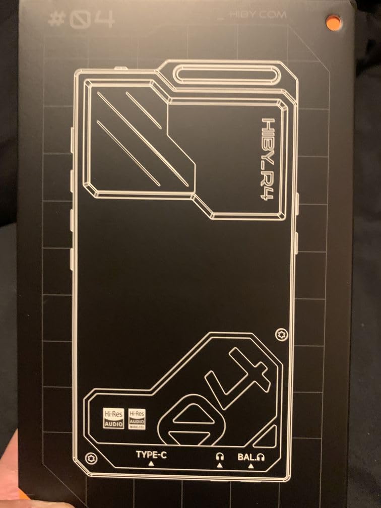 HiBy R4 MP3 & MP4 Players Spotify Player with Bluetooth and WiFi 4-Way HiFi DAP Android 12 OS 3.5mm PO+4.4mm Bal 32G+2TB Scalable Memory customer photo 1