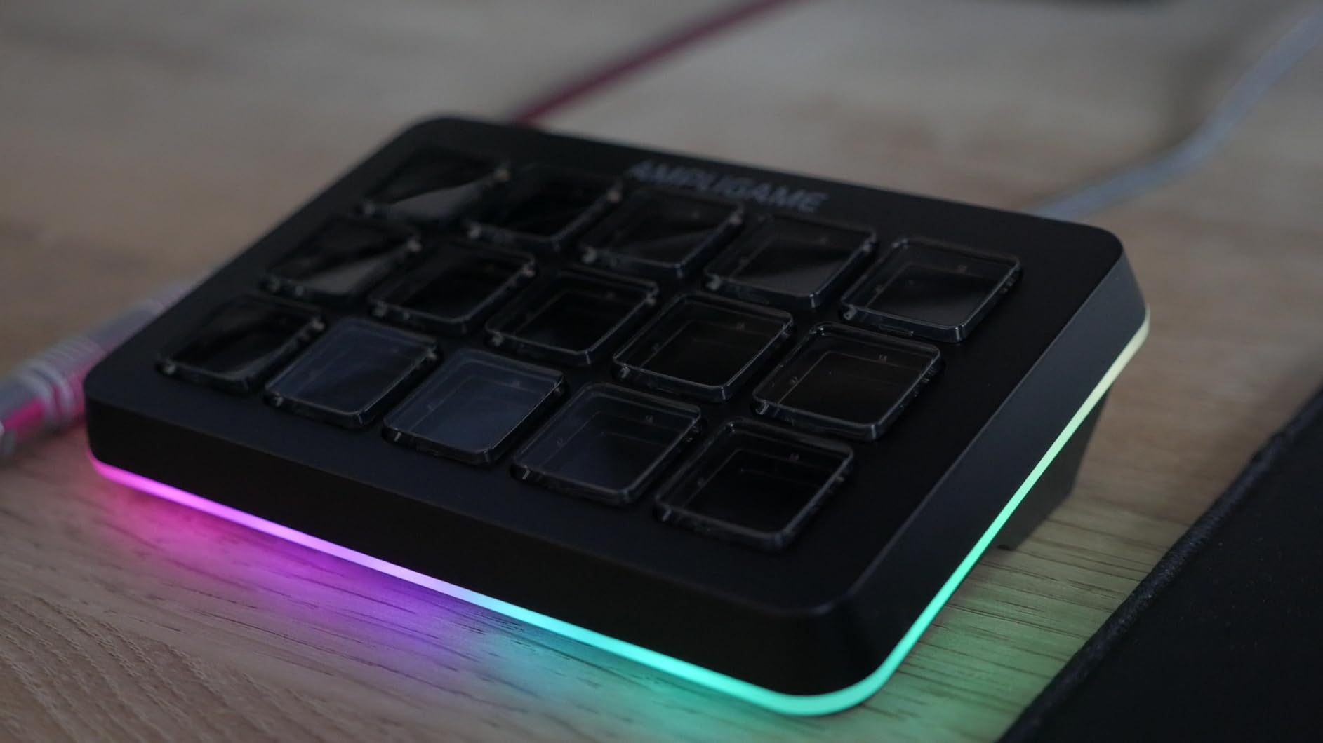 FIFINE AmpliGame Stream Controller with 15 Macro Keys, Streaming Keyboard with Trigger Actions in OBS/Twitch/YouTube/Streamlabs, Shortcut Buttons Keypad Works with Mac and PC-D6 customer photo 2