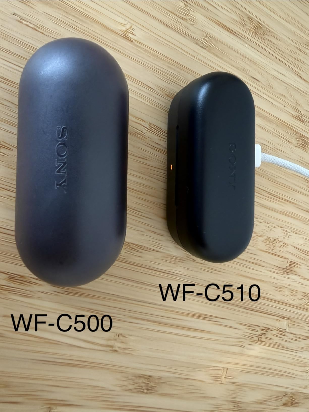 Sony WF-C510 Truly Wireless in-Ear Bluetooth Earbud Headphones with up to 22-Hour Battery, Multipoint-Connection, Mic and IPX4 Water Resistance, Black- NEW customer photo 1