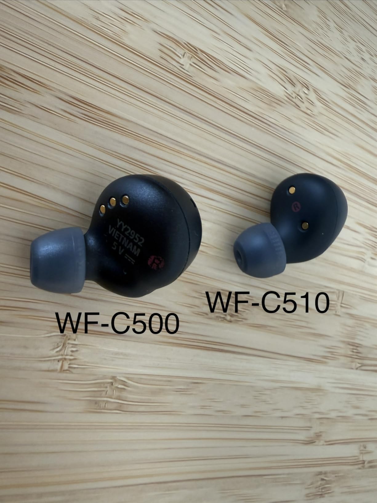 Sony WF-C510 Truly Wireless in-Ear Bluetooth Earbud Headphones with up to 22-Hour Battery, Multipoint-Connection, Mic and IPX4 Water Resistance, Black- NEW customer photo 2