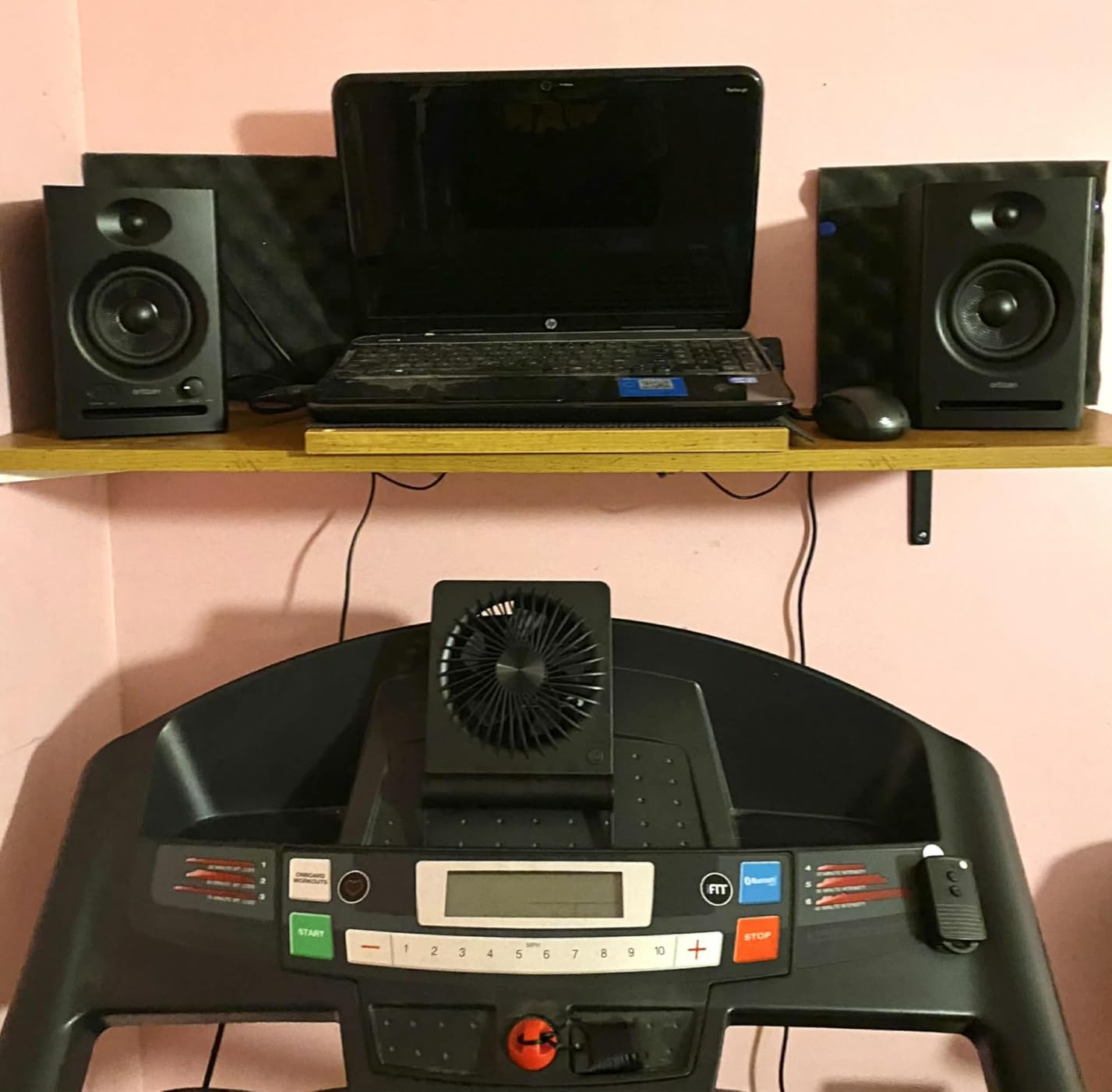 Ortizan C7 Dual-Mode 2.0 Studio Monitors, Active Monitor Speakers for Near Field Music Production, Bluetooth 5.3 Wireless Computer PC Monitor Gaming Bookshelf Speakers(Pair, Black) customer photo 2