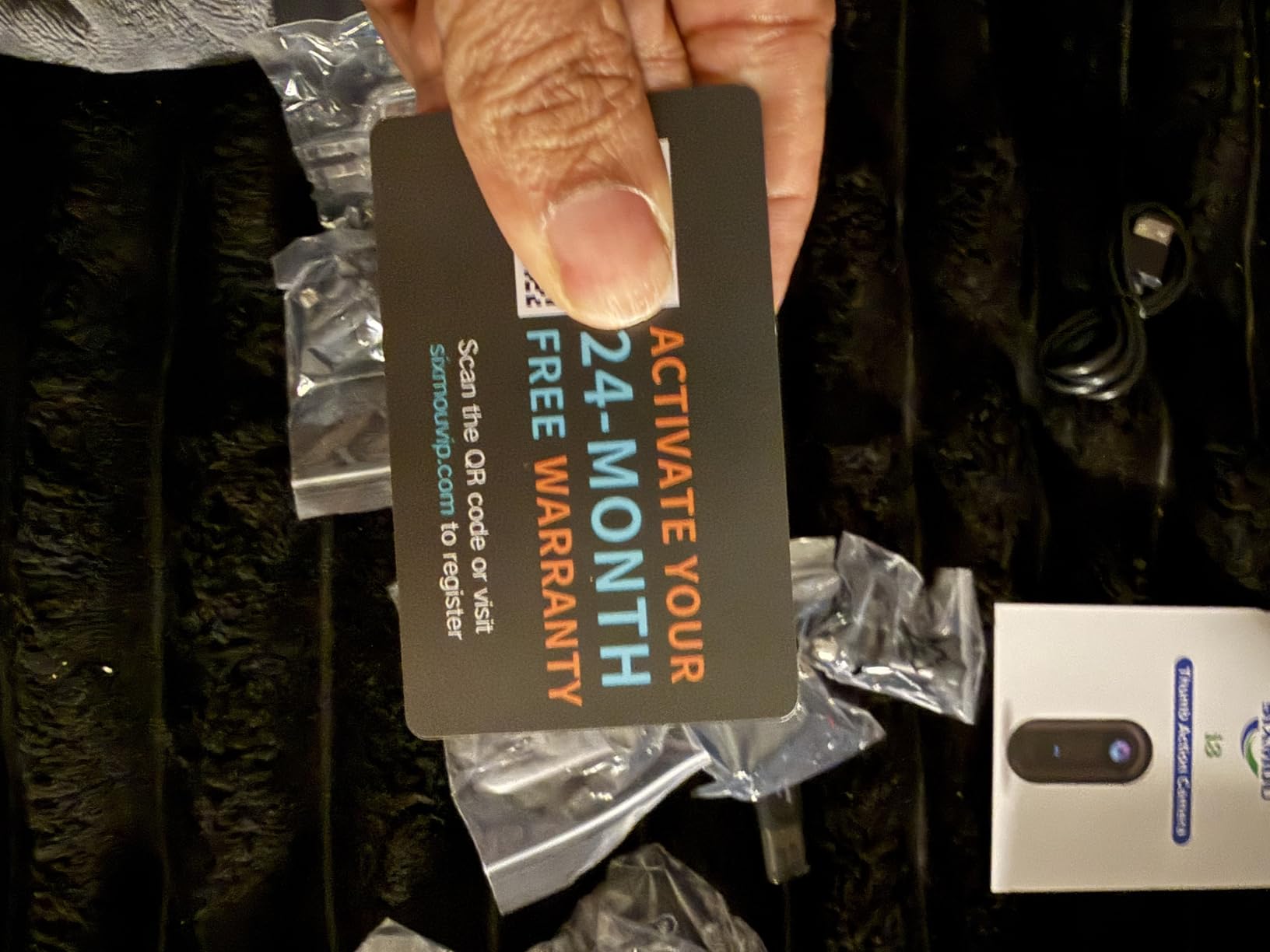 i3 4K Thumb Action Camera, Tiny Size, Mount Anywhere, Small Body Camera with Spring Clip, Portable Vlogging, Hands-Free POV Recording, Helmet Cam for Cycling, Motorcycle customer photo 2