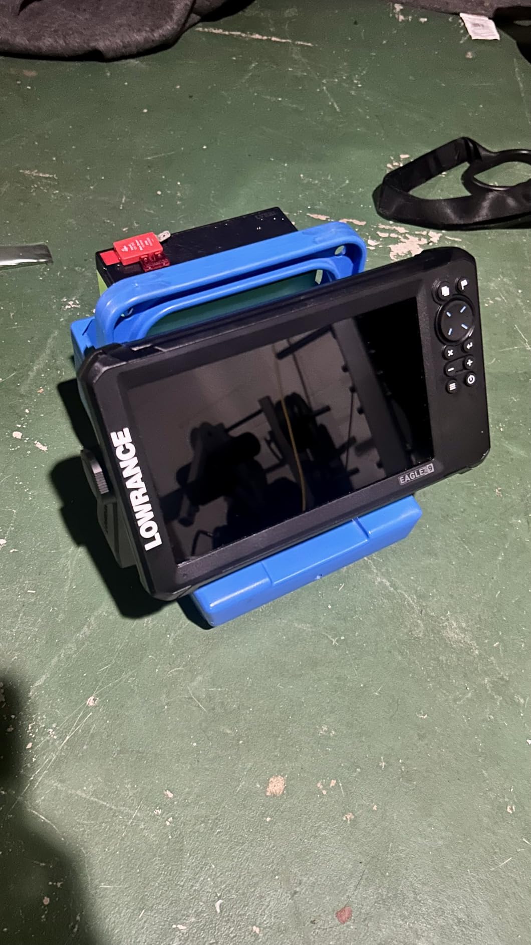 Lowrance Eagle Eye 9-inch Fishfinder with Live Sonar, Chirp Sonar and DownScan with Fish Reveal customer photo 2