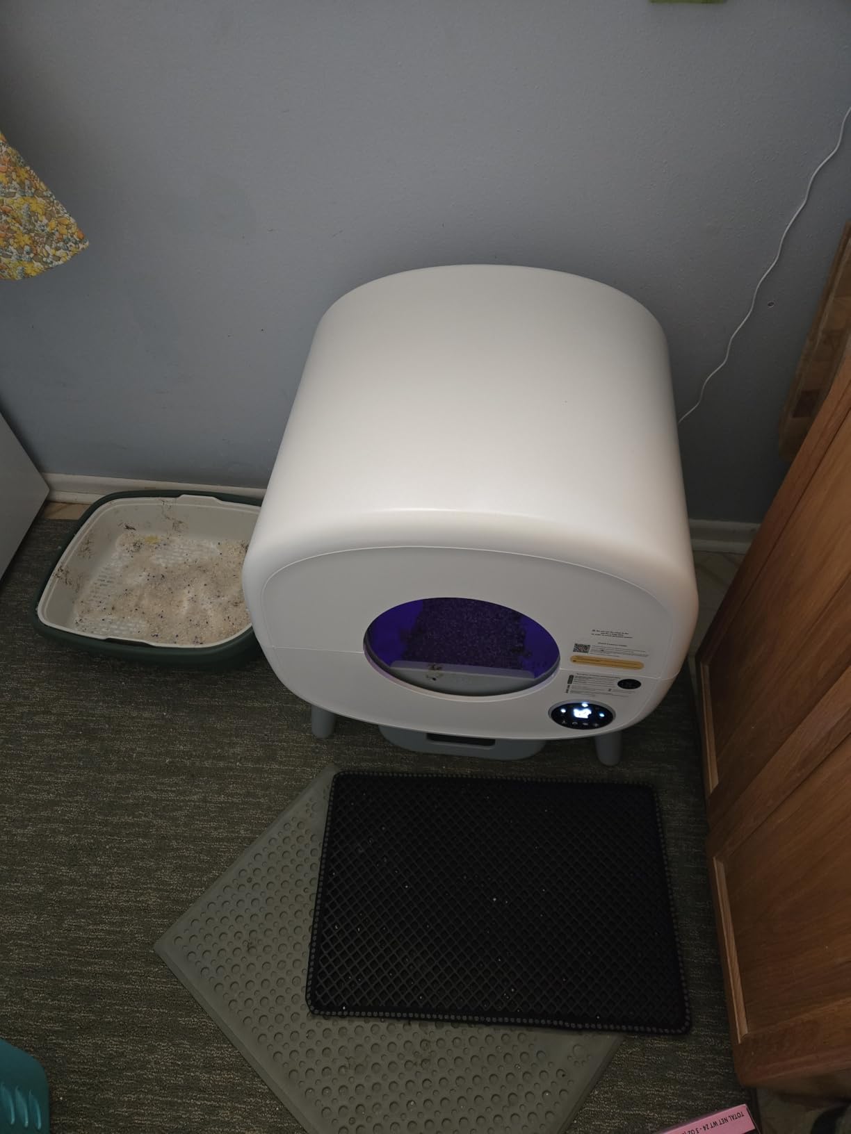 Cumrige Self Cleaning Litter Box, Large Capacity Automatic Cat Litter Box customer photo 2