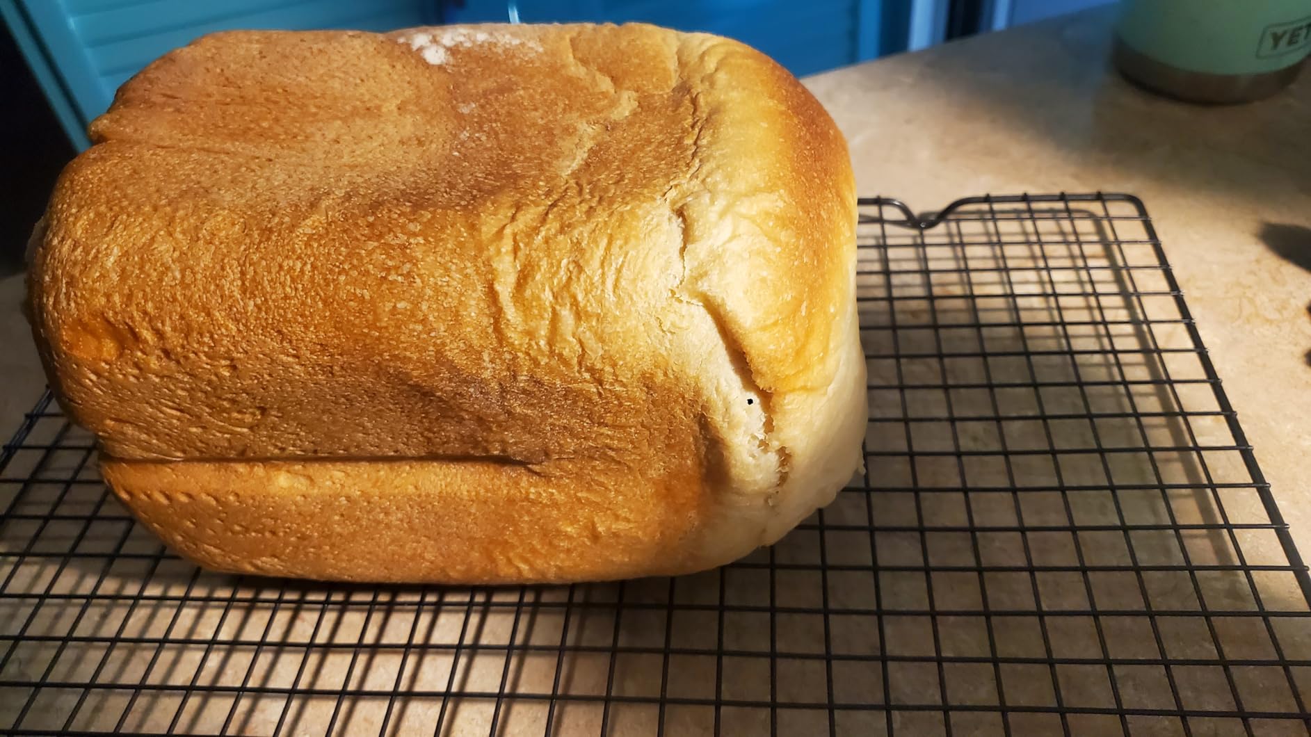 Elite Gourmet EBM8103SS Programmable Bread Maker Machine, 3 Loaf Sizes, 19 Menu Functions Gluten Free White Wheat Rye French and more, 2 Lb, Stainless Steel customer photo 1