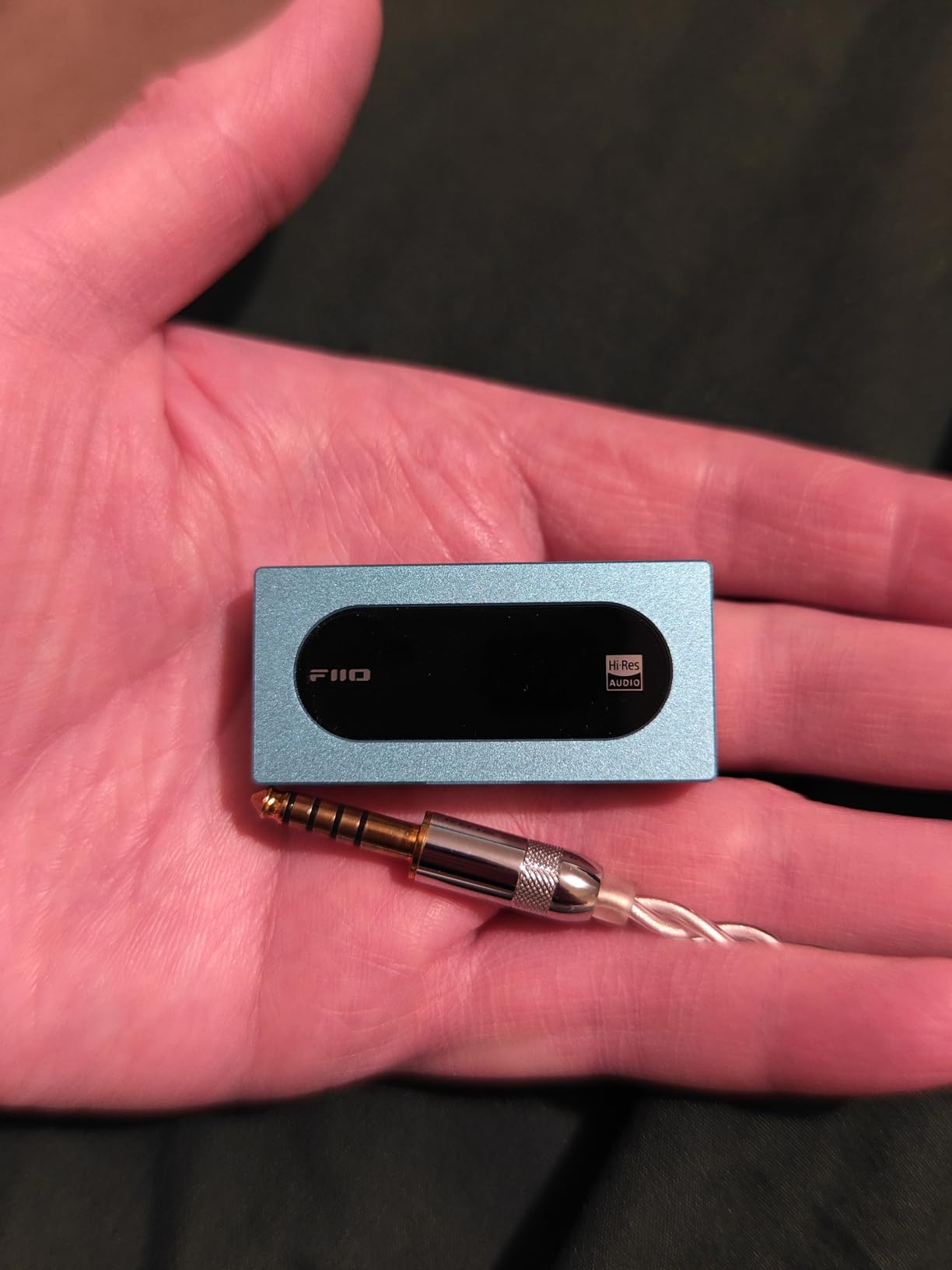 FiiO KA15 Portable DAC and Headphone Amplifier (Blue) customer photo 1