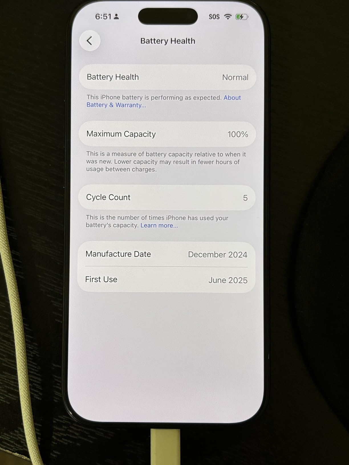 Apple iPhone 16 Pro, US Version, 128GB, Black Titanium - Unlocked (Renewed) customer photo 1