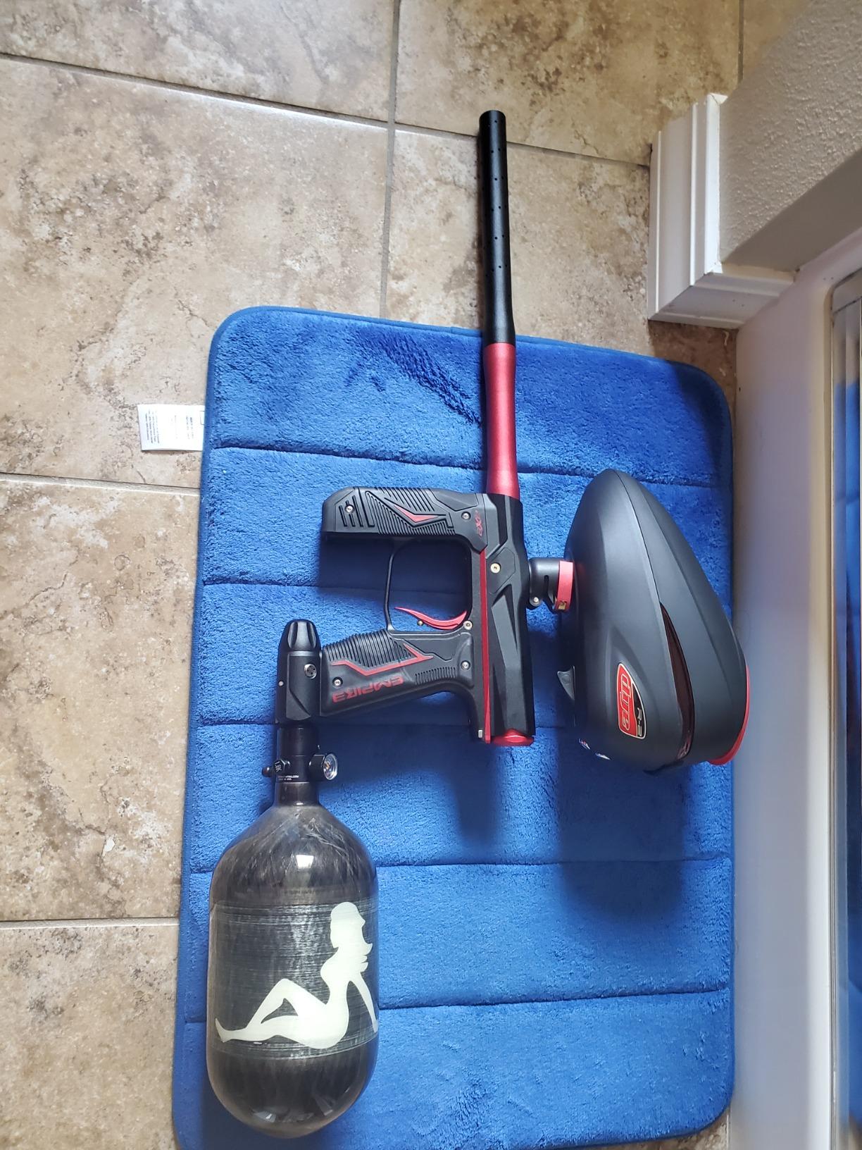 Empire Axe 2.0 Paintball Marker Dust Silver Dust Gold paintball gun paintball markers paint ball gun for adults paintball guns customer photo 1