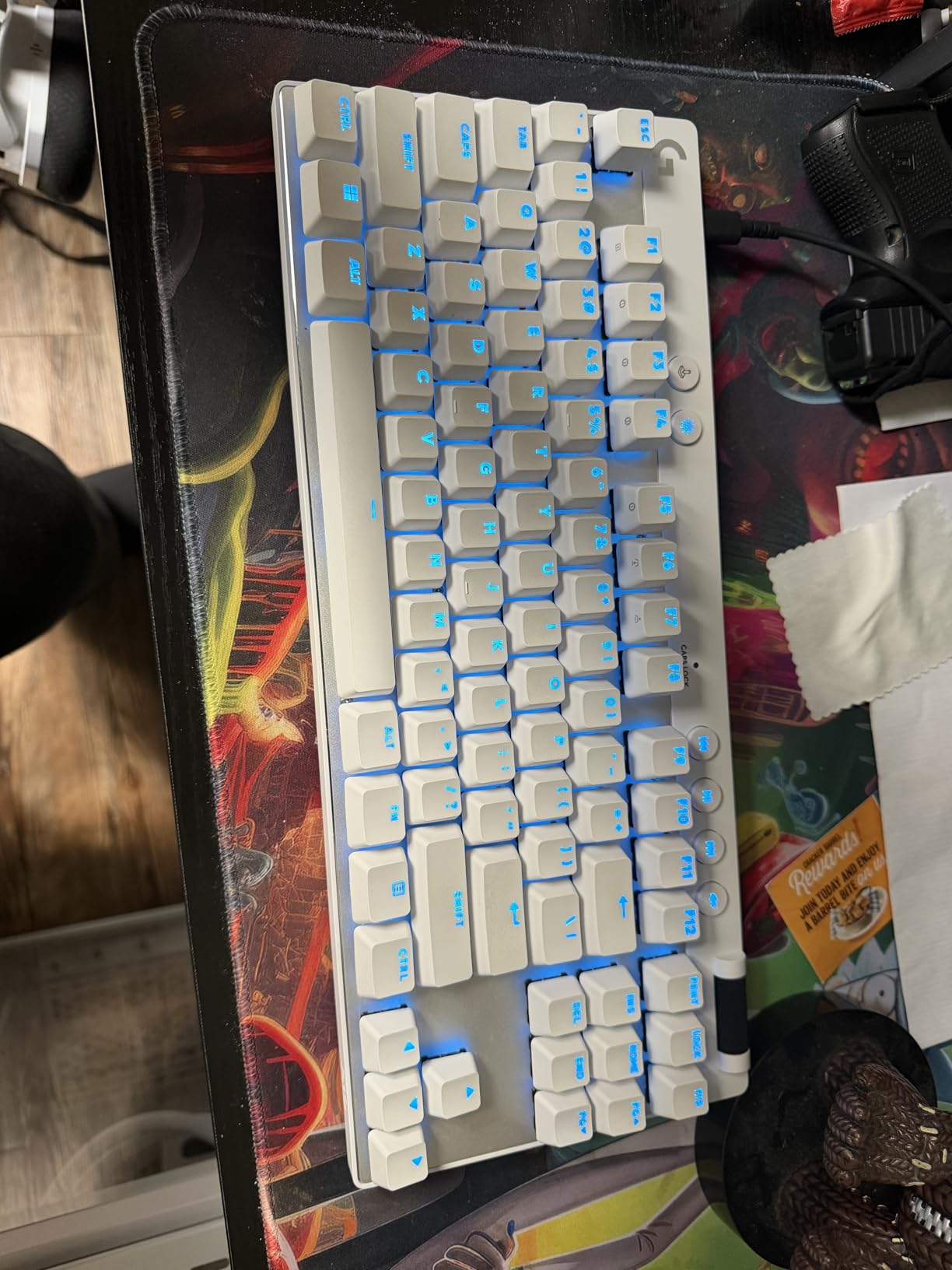 Logitech G PRO X TKL Rapid (Tenkeyless) Wired Gaming Keyboard: Magnetic Analog Switches with Rapid Trigger, Lightsync RGB, Detachable USB-C Cable, Volume Roller & Media Buttons - Black customer photo 1