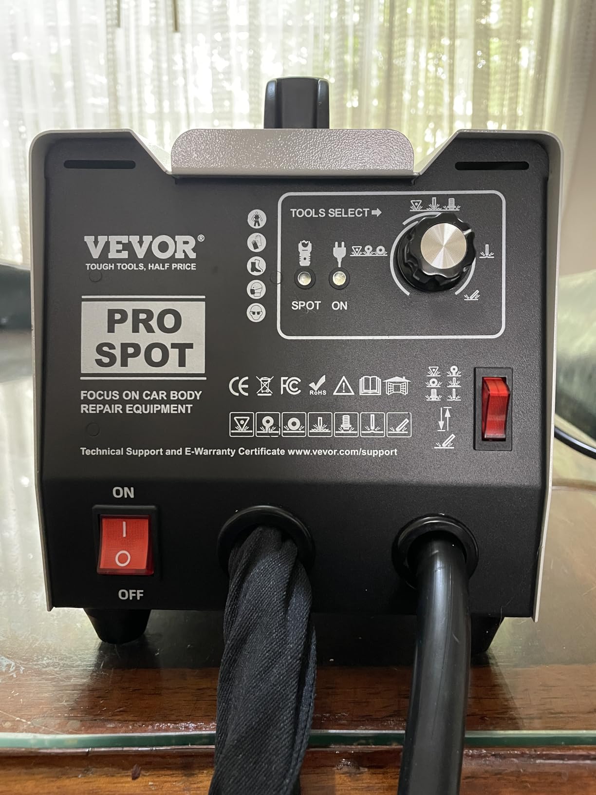 VEVOR Stud Welder Dent Repair Kit, 110V Auto Body Spot Welding Dent Puller Machine with 7 Welding Modes & Adjustable Power, 1.8KW Spot Welder Dent Removal Tool for Car, Truck Dent Repair customer photo 2