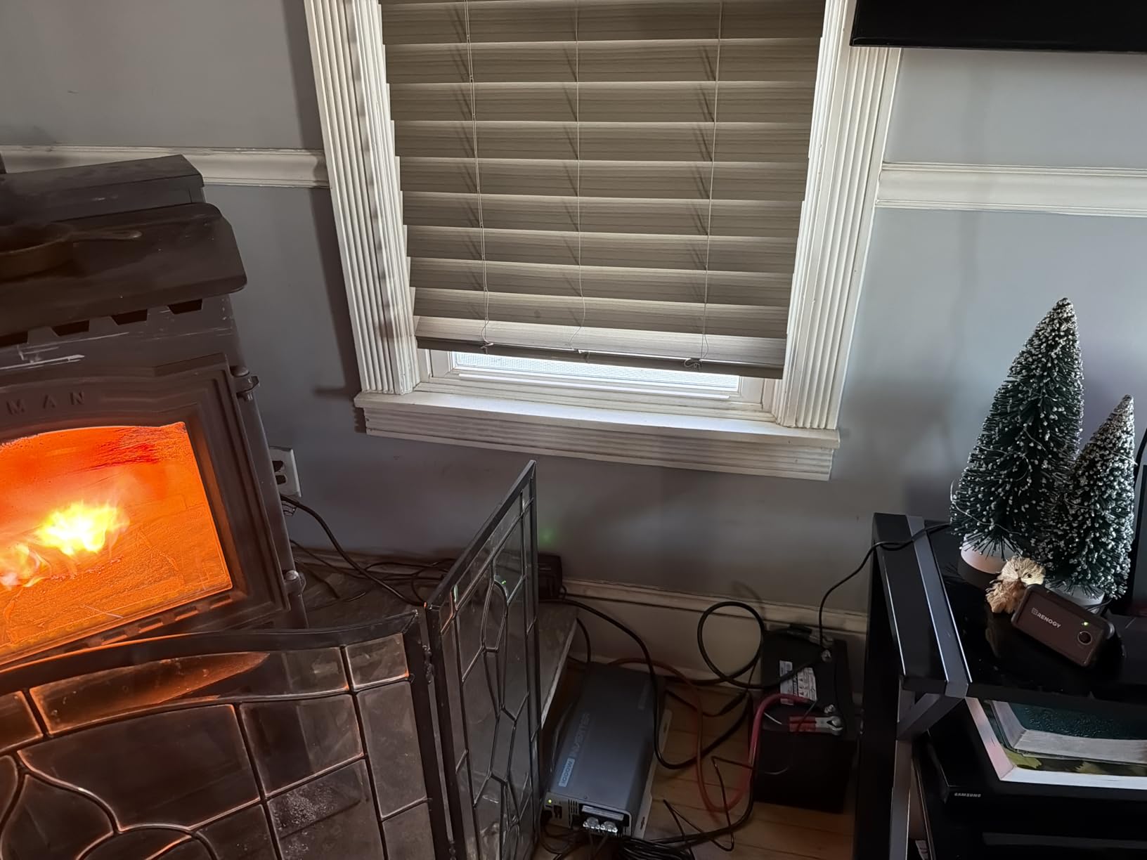 Renogy Inverter PUH, 3000W Pure Sine Wave Power Inverter with UPS Transfer Switch & Bluetooth, 12V DC to 120V AC Converter for RV, Truck, Home,Camping - 6000W Surge Power, Remote Monitoring customer photo 1