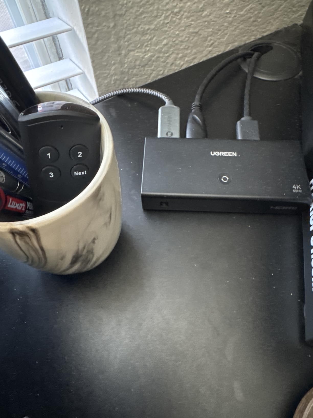 UGREEN HDMI Switch 3 in 1 Out 4K@60Hz, HDMI Splitter with Remote Supports HDR10+ CEC HDCP2.2 Compatible with Nintendo Switch PS5/4/3 Xbox Roku TV Fire Stick Blu-Ray Player customer photo 1