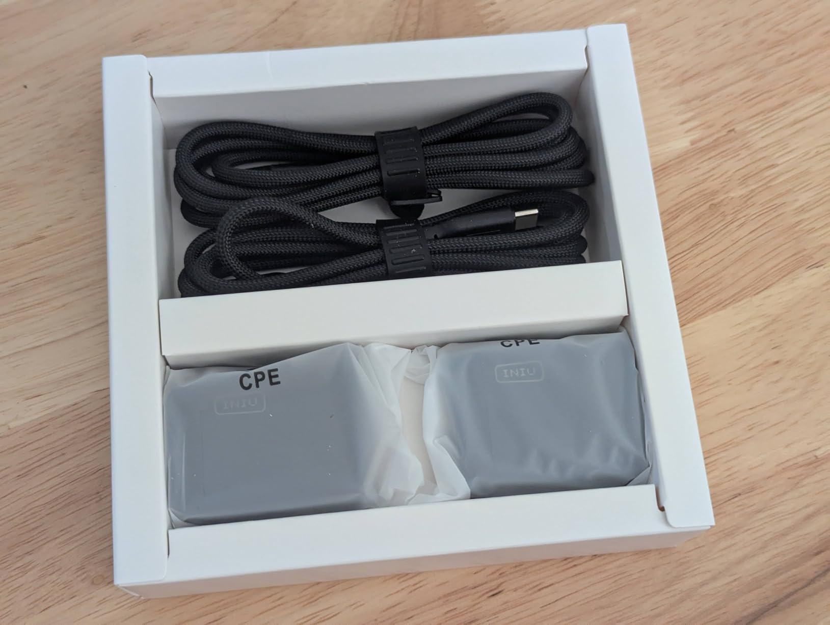 INIU for iPhone 17 Charger, 30W 2-Port Type C Charger Fast Charging, Foldable USB C Charger Block with USBC Cable for iPhone 17 16 15 Pro Max, MacBook Air 13 M4 iPad 13 11, Samsung S25 S24, Goodle etc customer photo 2