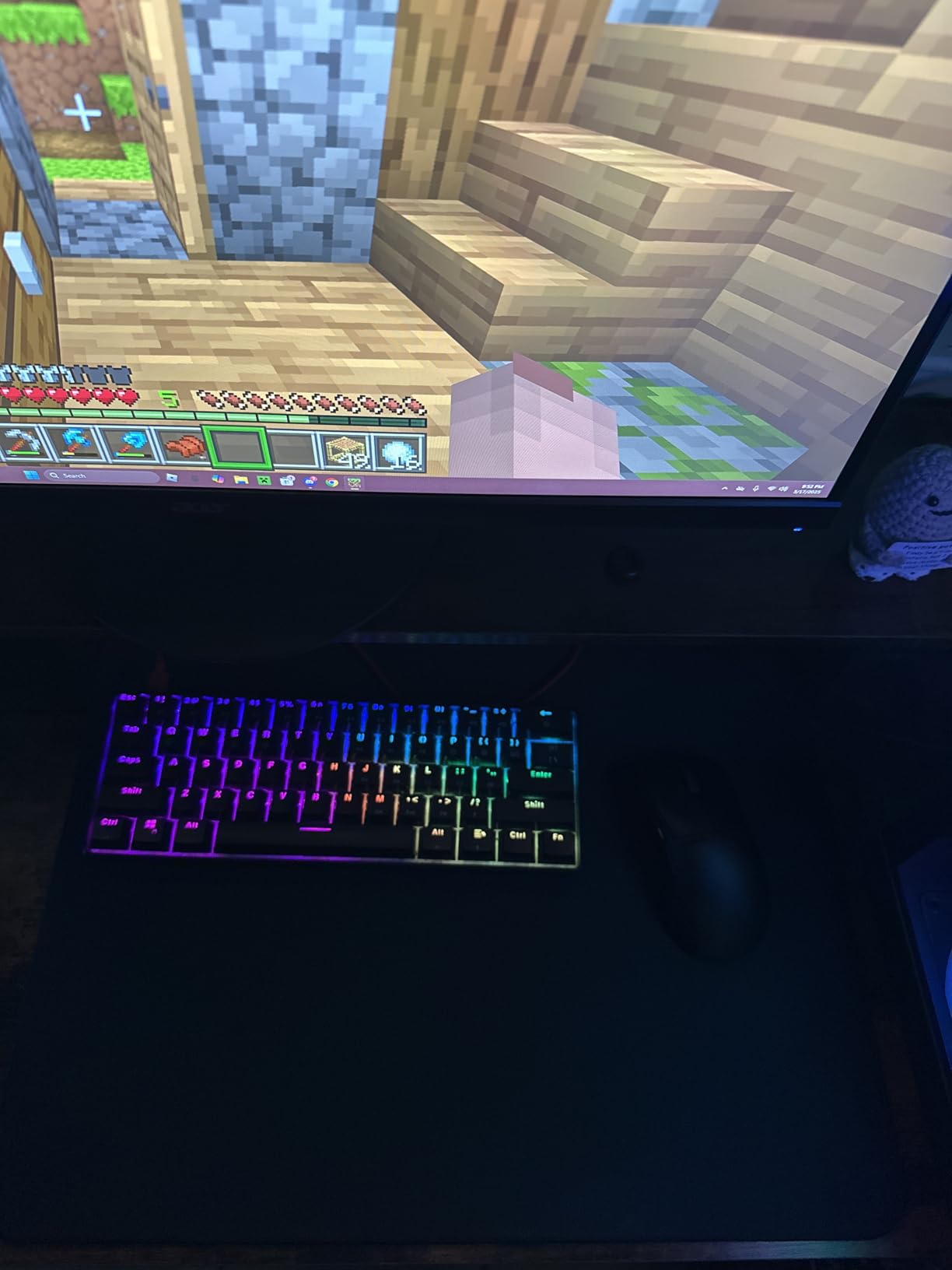 BenQ ZOWIE G-SR III Large Esports Gaming Mouse Pad, Humidity Resistance Cloth, Consistent and Controlling Glide, Uniform high-Density Rubber Base with Medium Softness, Stitched Edges, Anti-Slip Base customer photo 2