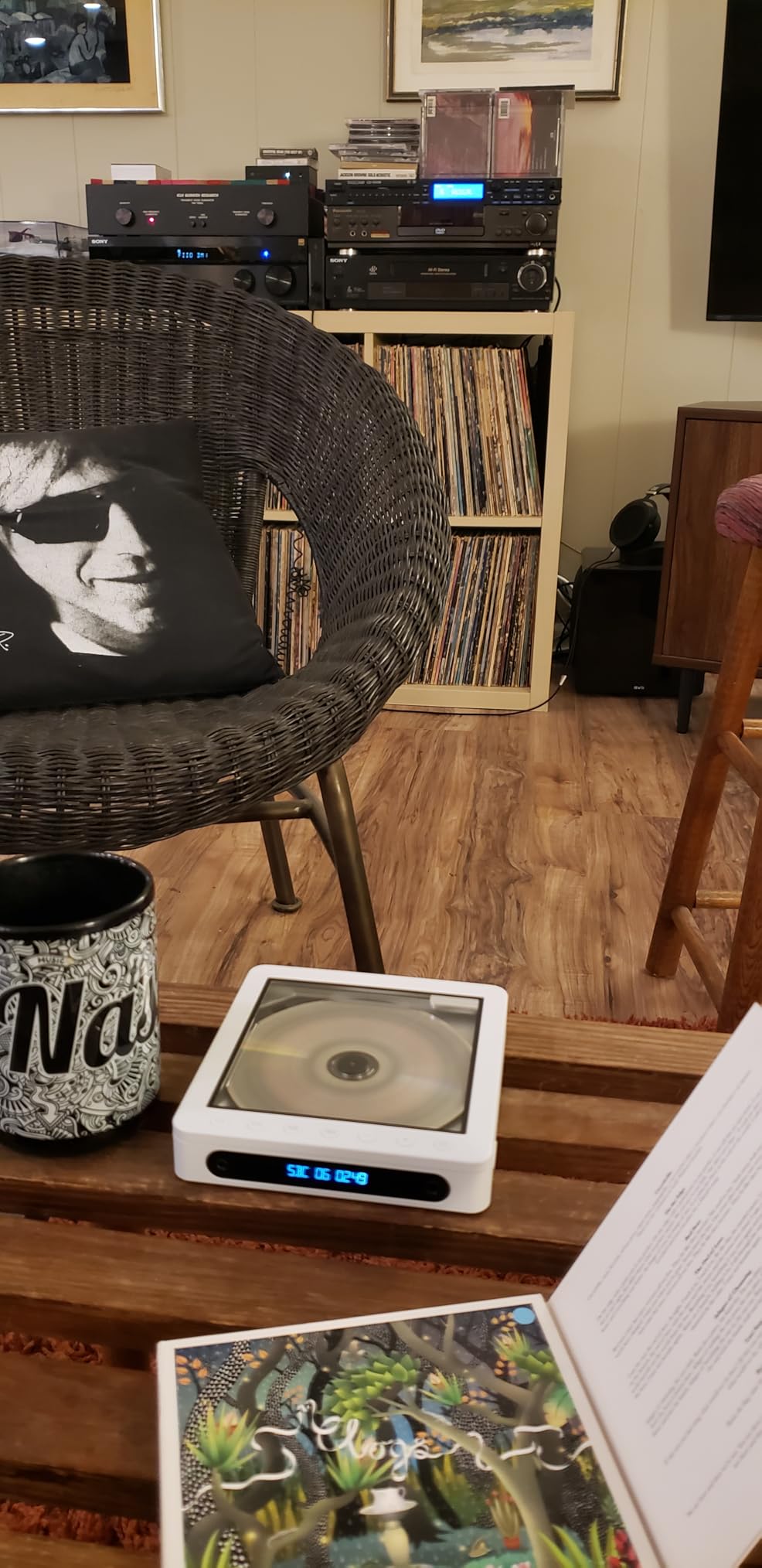 FiiO DM13 Multifunctional Portable Stereo CD Player with Long-Lasting Battery, Supports USB Ripping, Optical/coaxial/3.5mm/4.4mm outputs (Skylight Bluetooth) customer photo 1