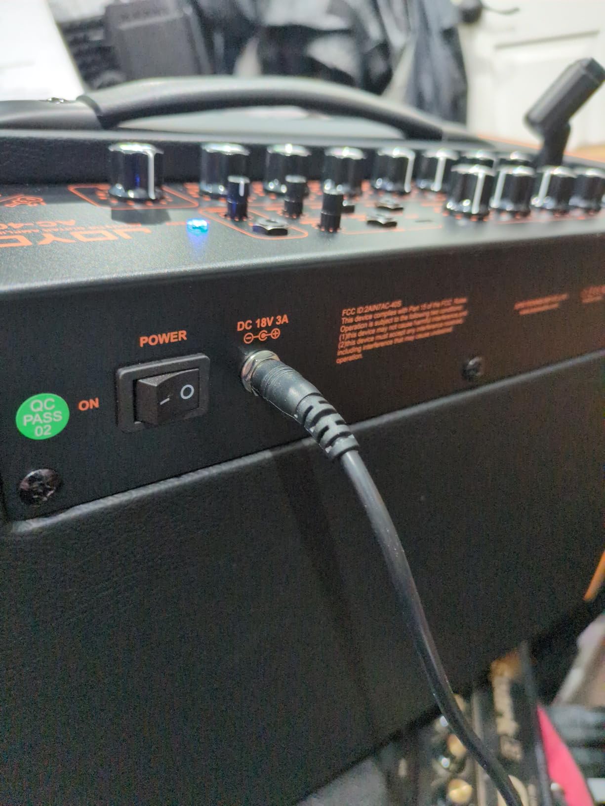 JOYO 40W Guitar Amp for Acoustic Guitar Built-in Bluetooth and Battery with Reverb Chorus Delay Effect for Outdoors and livehouse (AC-40S) customer photo 1