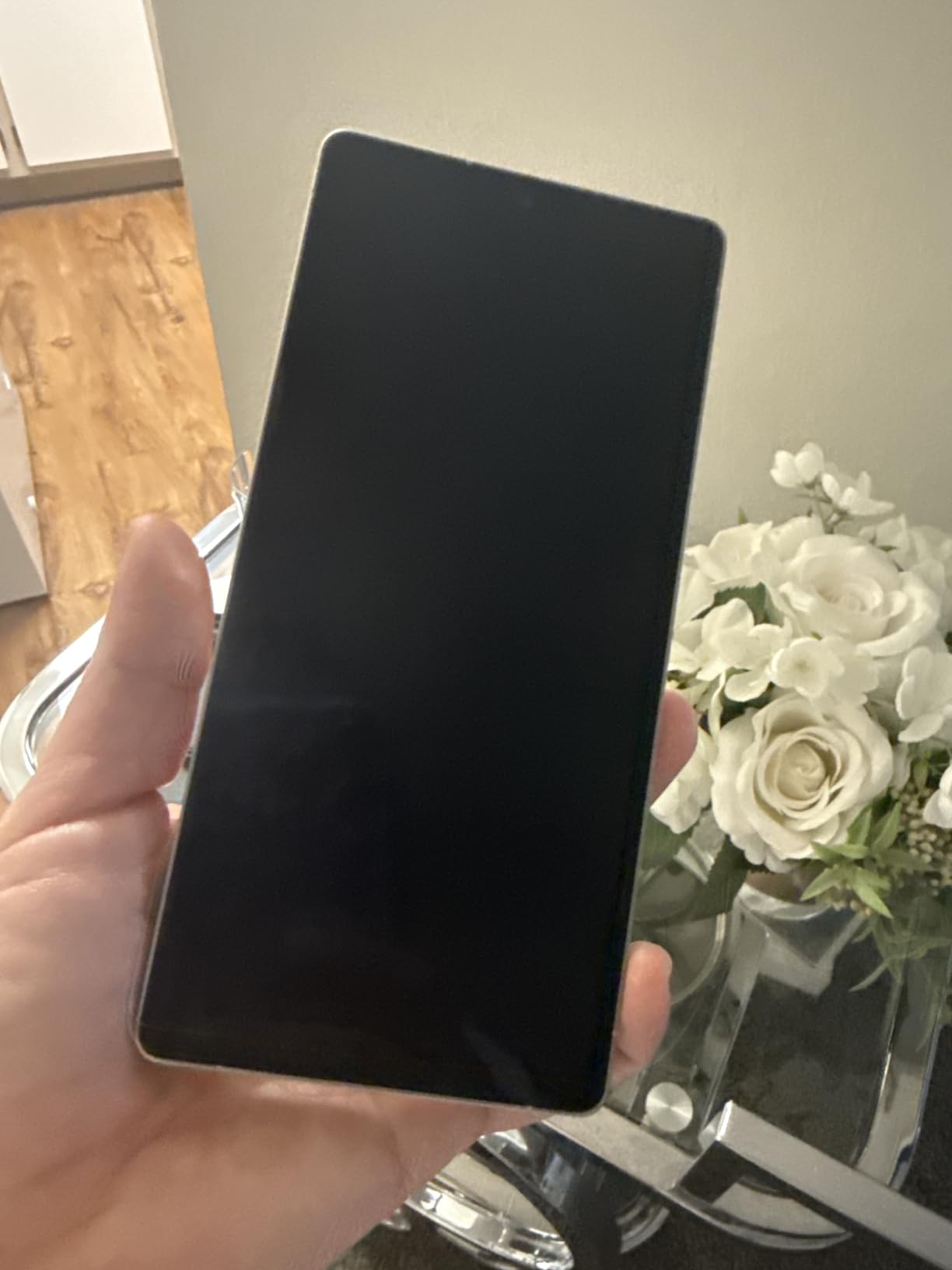 Galaxy S25 Ultra, 256GB Smartphone, Unlocked Android, AI Night Mode Camera, Snapdragon 8 Elite Fast Processor, 5000mAh Battery, Built-in S Pen, 2025, US 1 Yr Warranty, Titanium Whitesilver customer photo 2