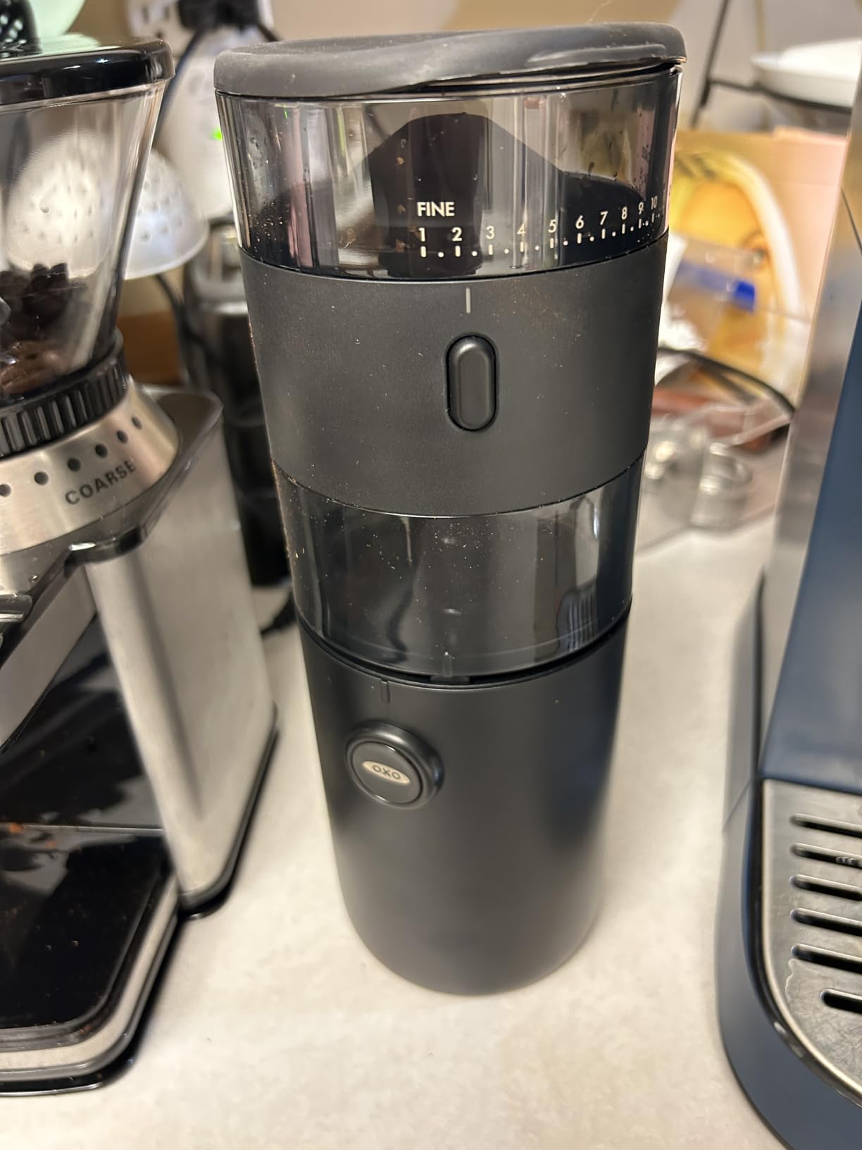 OXO Brew Compact Conical Burr Coffee Grinder customer photo 2