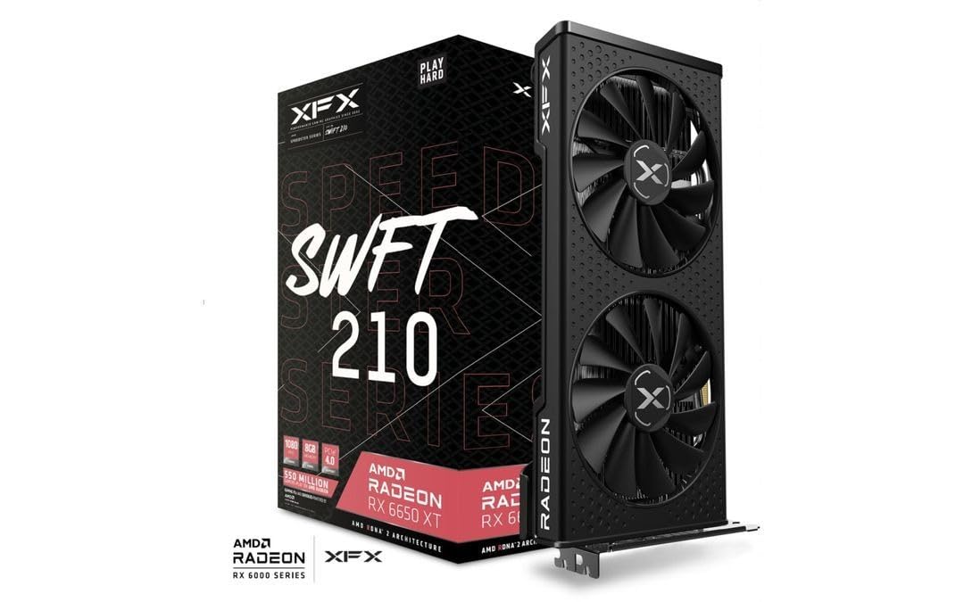 XFX Speedster SWFT210 Radeon RX 7600 Graphics Card with 8GB GDDR6 HDMI 3xDP, AMD RDNA 3 customer photo 2