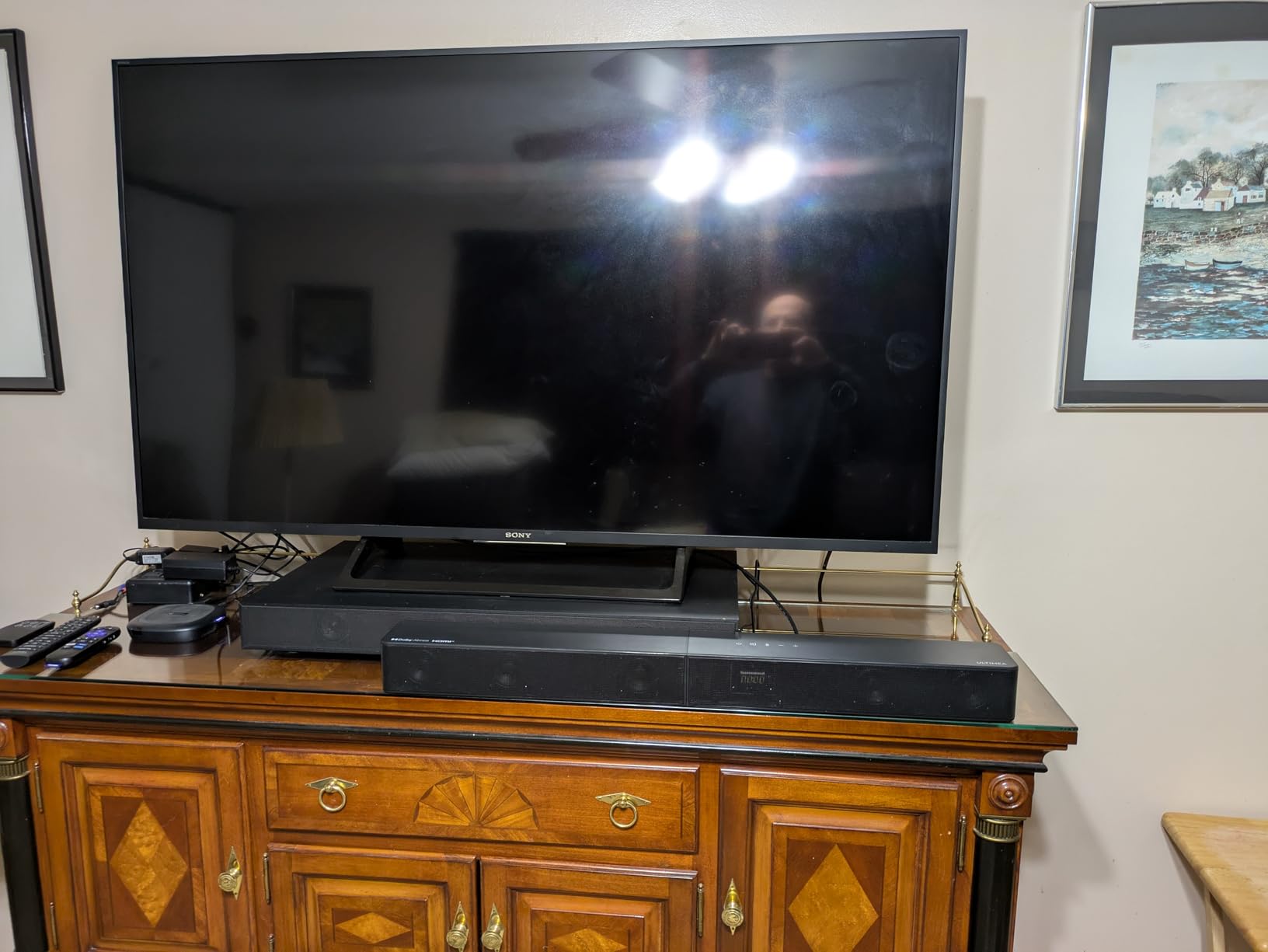 ULTIMEA 5.1 Sound Bar for Smart TV, Virtual Surround Sound System for TV, 320W Peak Power, Adjustable Surround Speakers and Subwoofer, APP Control, Home Theater Soundbar Poseidon D50 (2025 New Model) customer photo 1