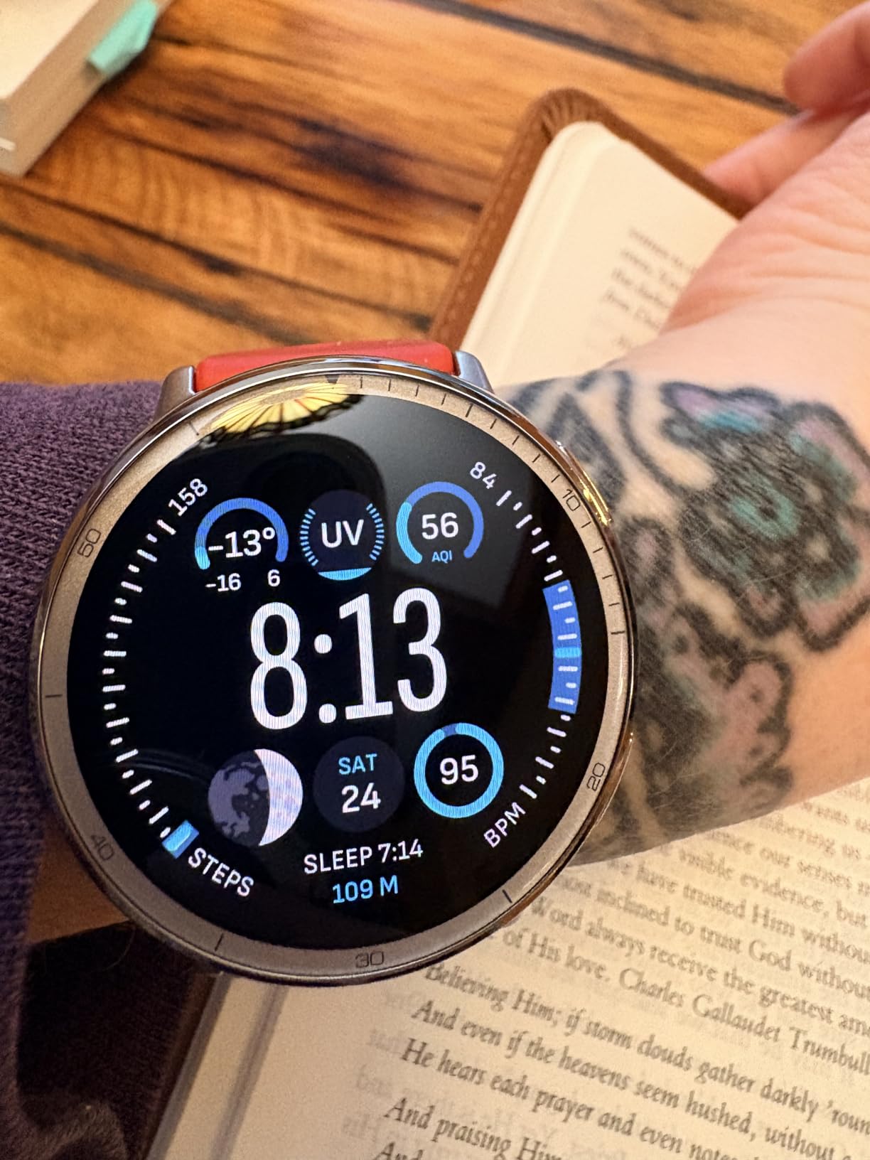 Amazfit Active 2 Sport Smart Watch Fitness Tracker for Android and iPhone, 44mm, 10 Day Battery, Water Resistant, GPS Maps, Sleep Monitor, 160+ Workout Modes, 400 Face Styles, Silicone Strap, Free App customer photo 1